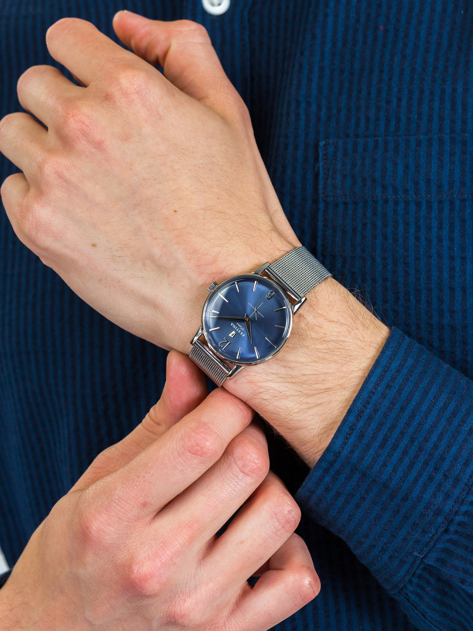Festina F20252-3 męski zegarek Extra bransoleta - miniatura 3