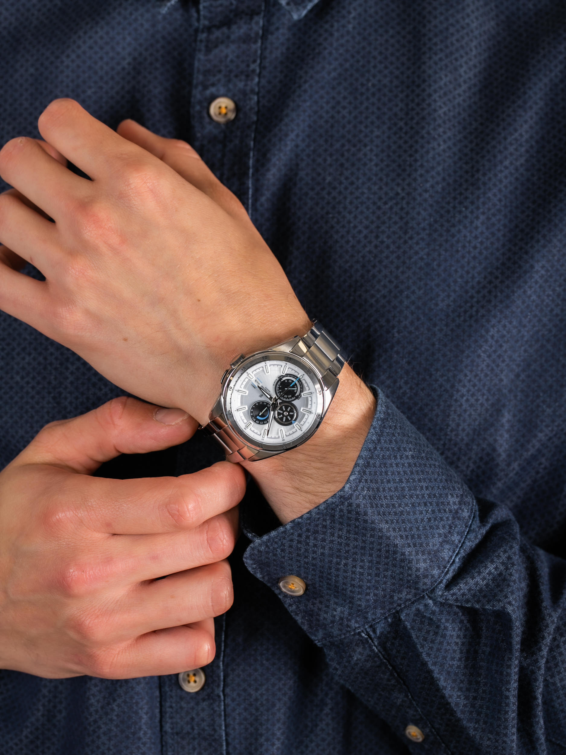 Festina F16876-1 męski zegarek Multifunction bransoleta - miniatura 3