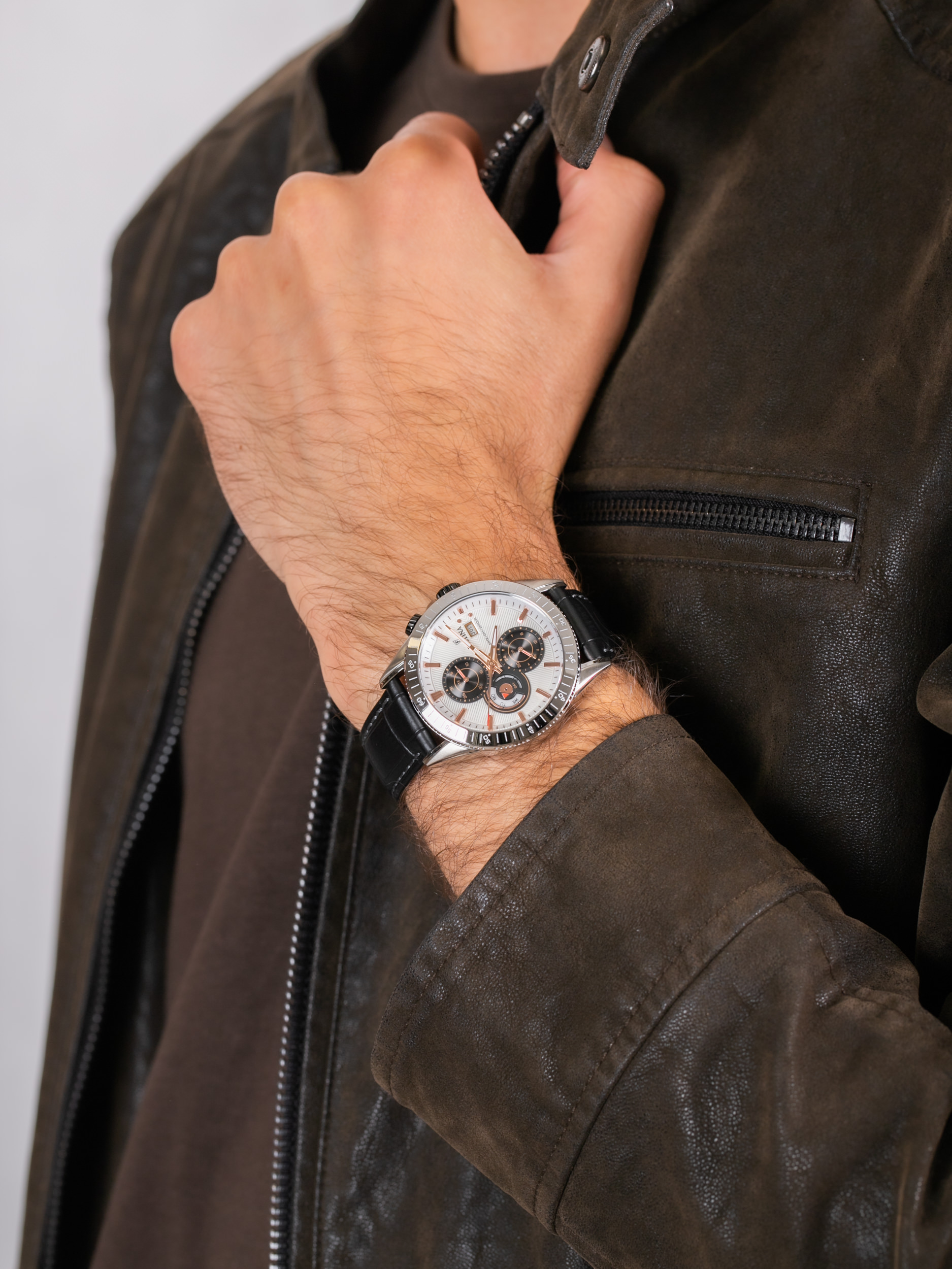 Festina F16990-1 męski zegarek Multifunction pasek - miniatura 3