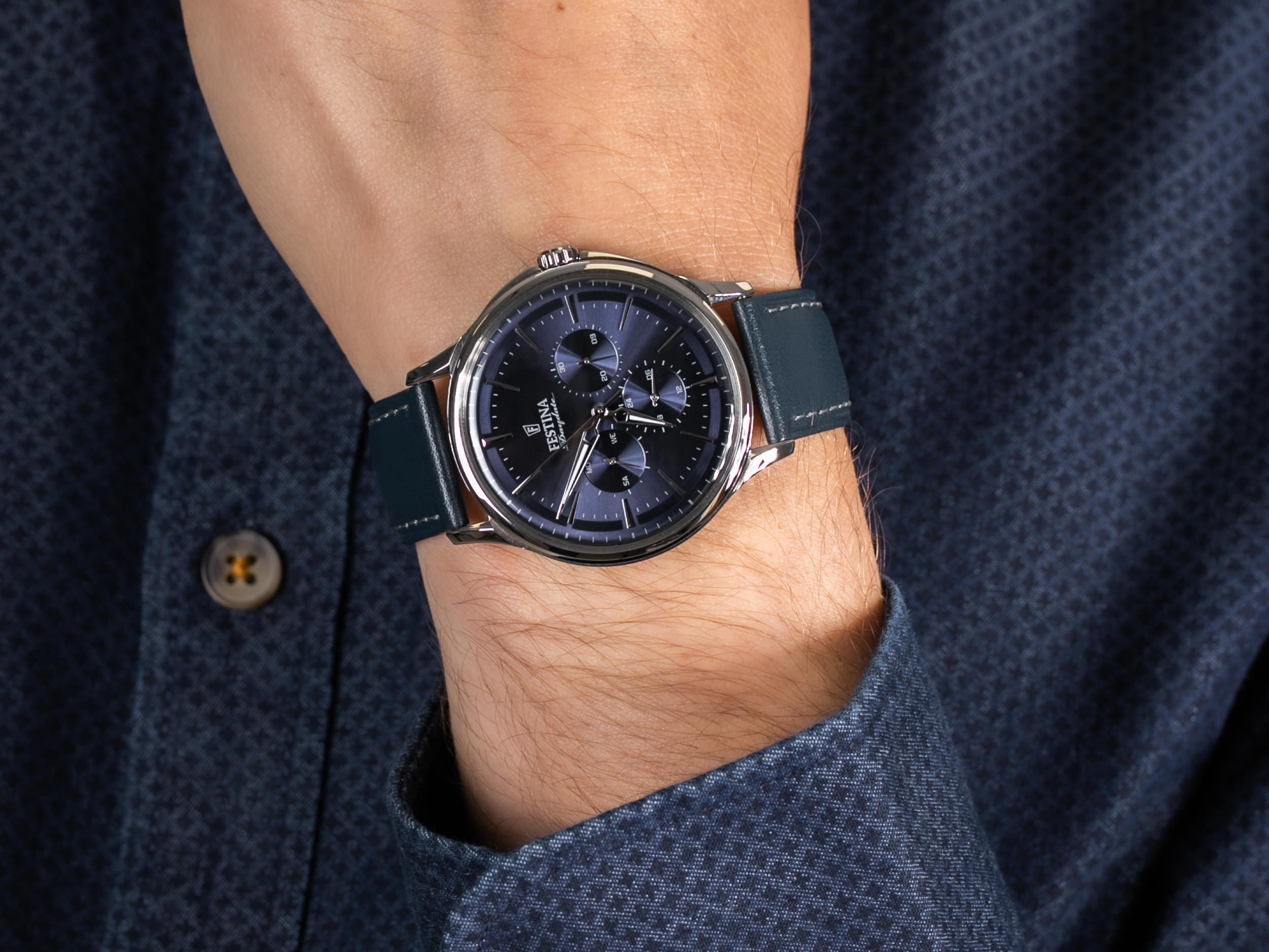 Festina F16991-3 zegarek klasyczny Multifunction - miniatura 4