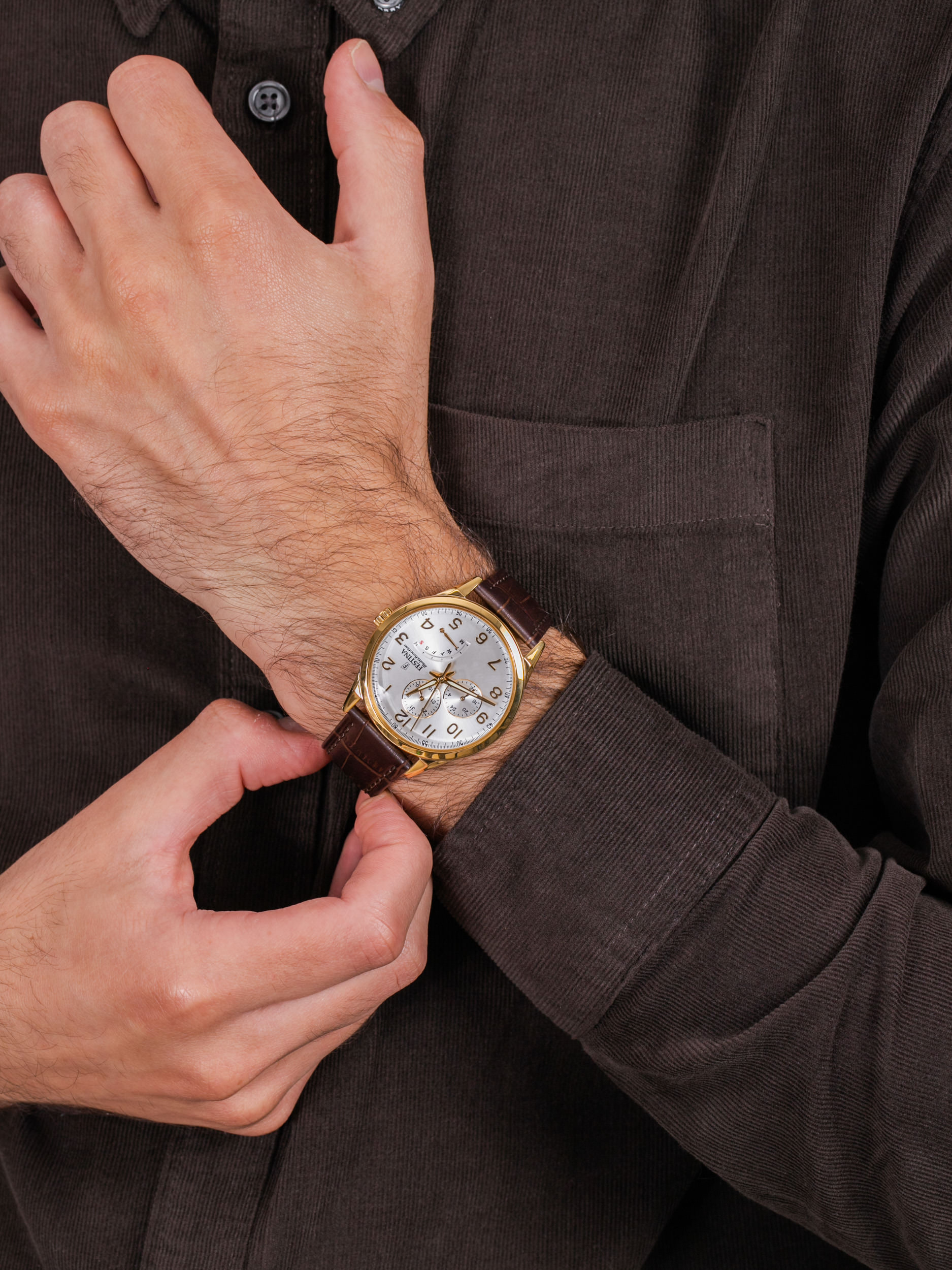 Festina F20279-A męski zegarek Retro pasek - miniatura 3