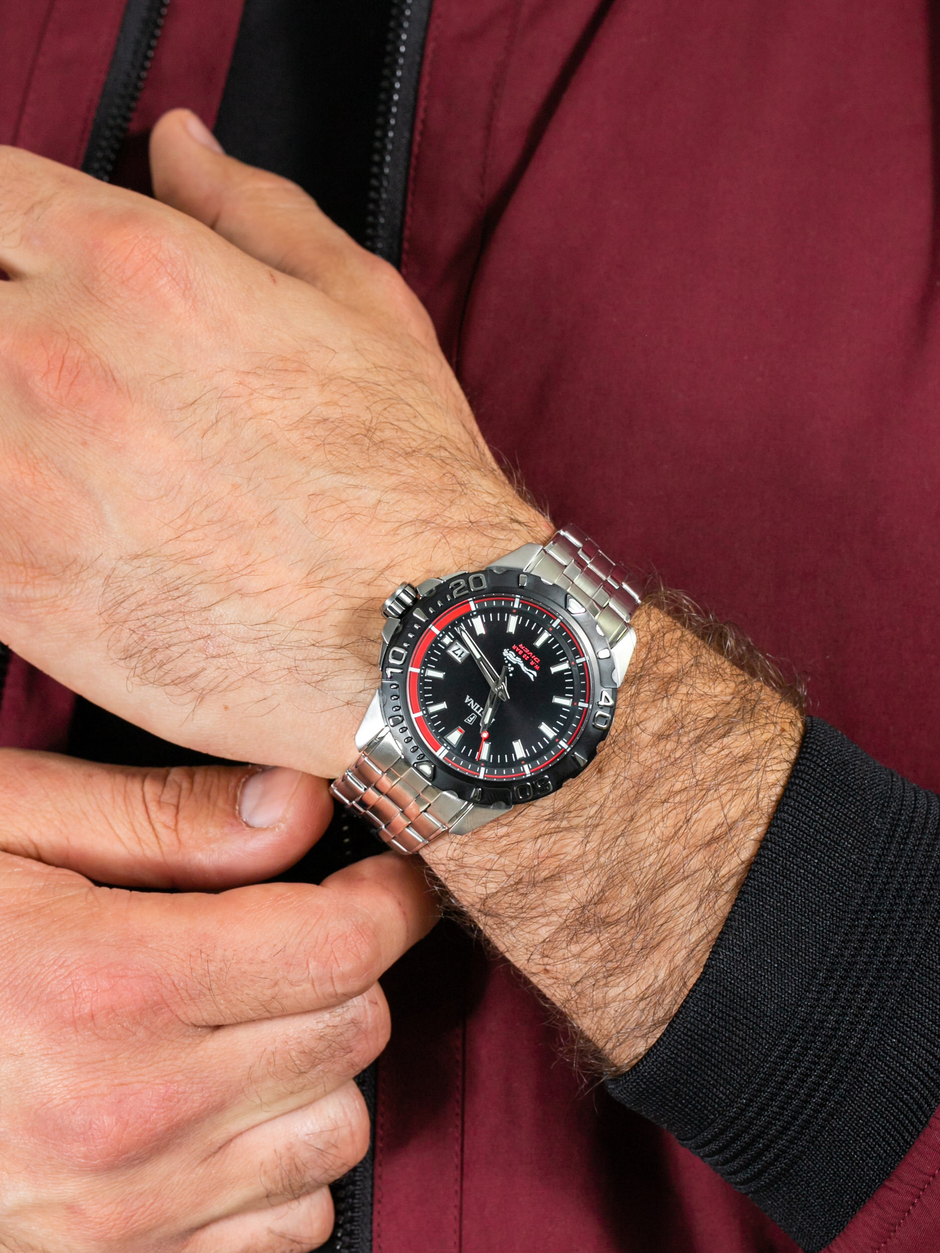 Festina F20461-2 męski zegarek Sport bransoleta - miniatura 3