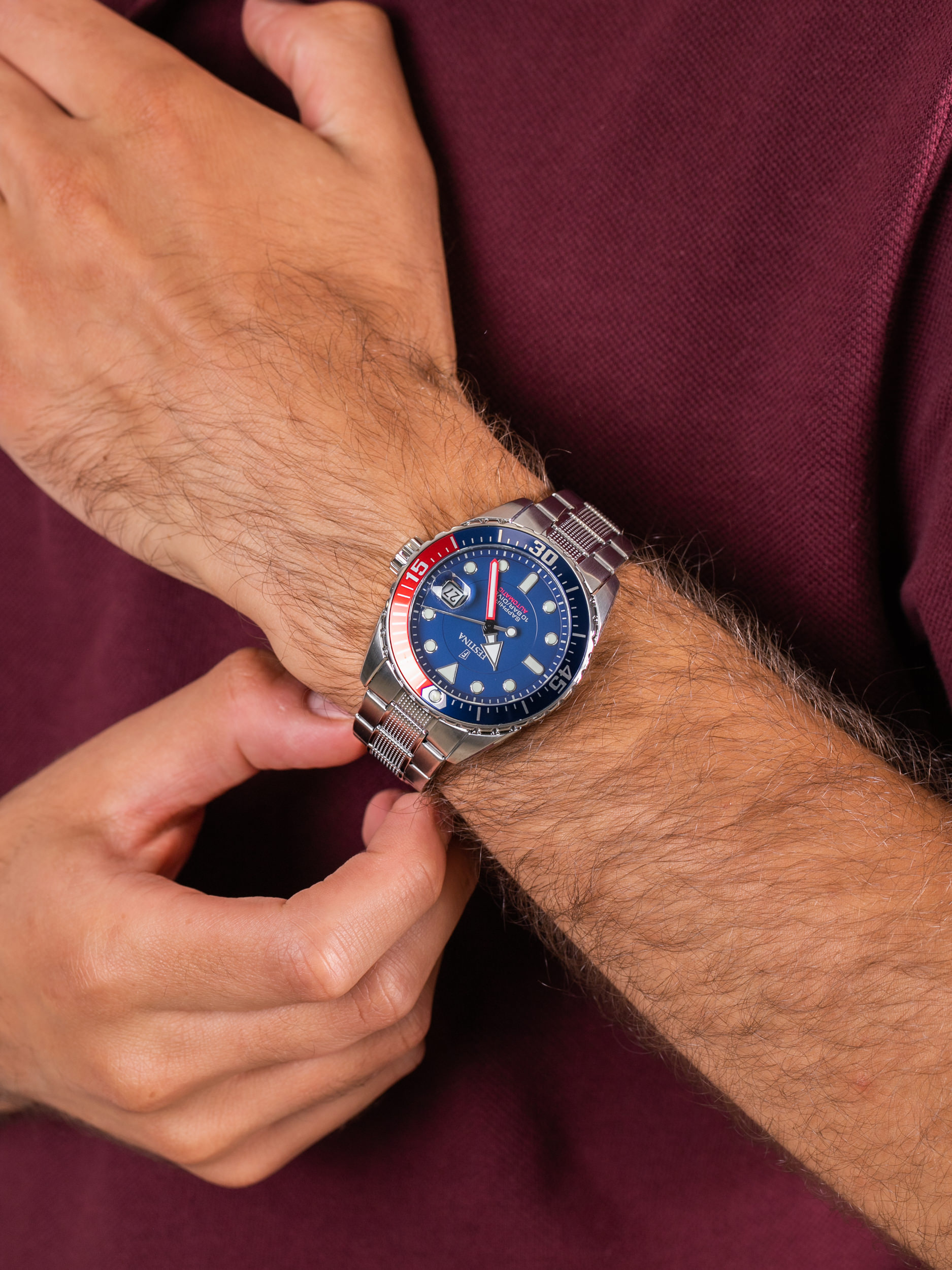 Festina F20480-1 męski zegarek Sport bransoleta - miniatura 3