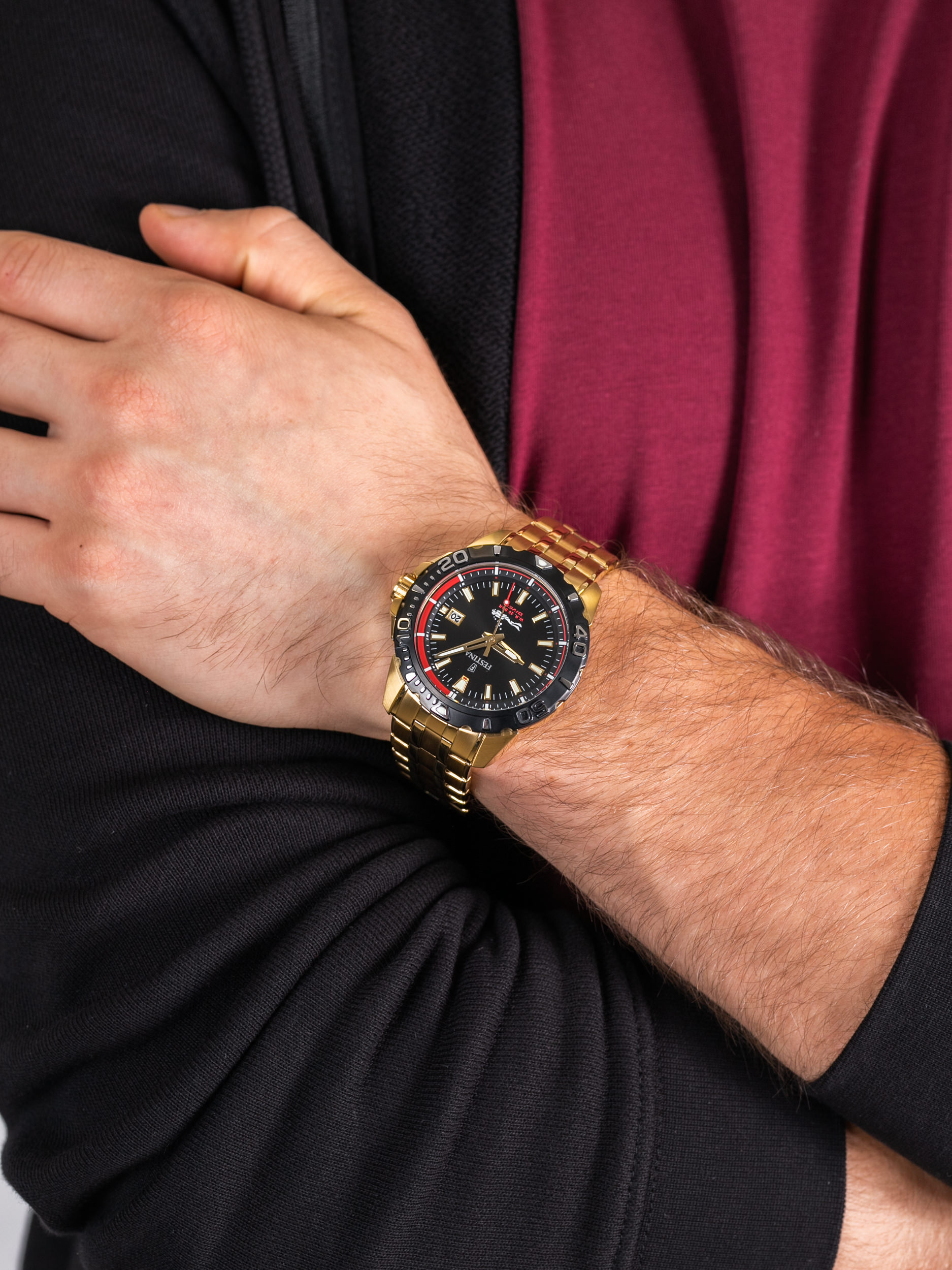 Festina F20500-4 męski zegarek The Originals bransoleta - miniatura 3