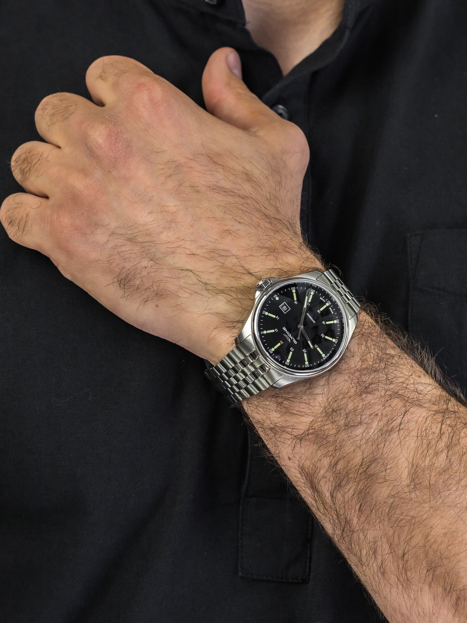 Glycine GL0101 męski zegarek Combat bransoleta - miniatura 3