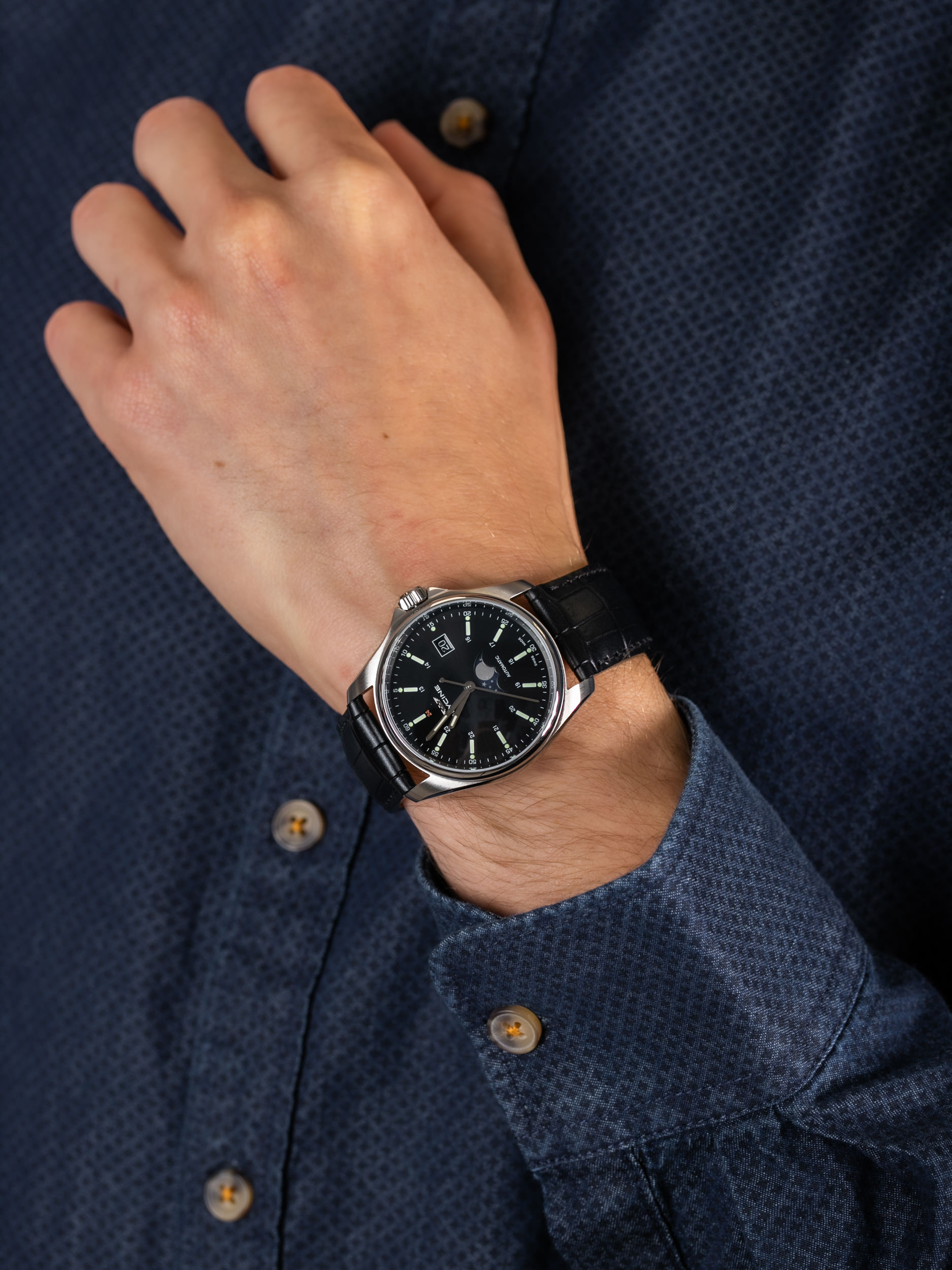 Glycine GL0116 męski zegarek Combat pasek - miniatura 3