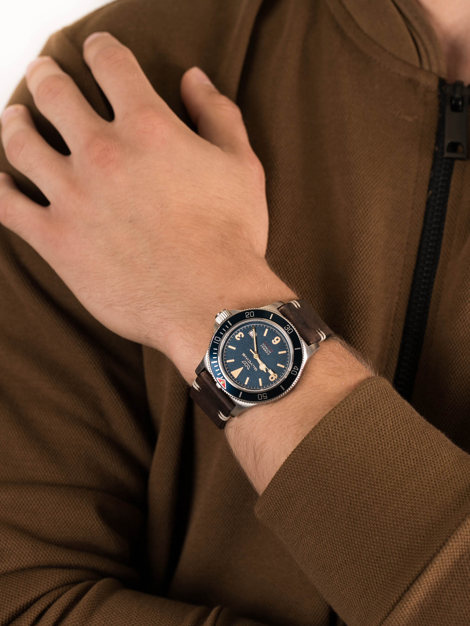 Glycine GL0263 męski zegarek Combat pasek - miniatura 3