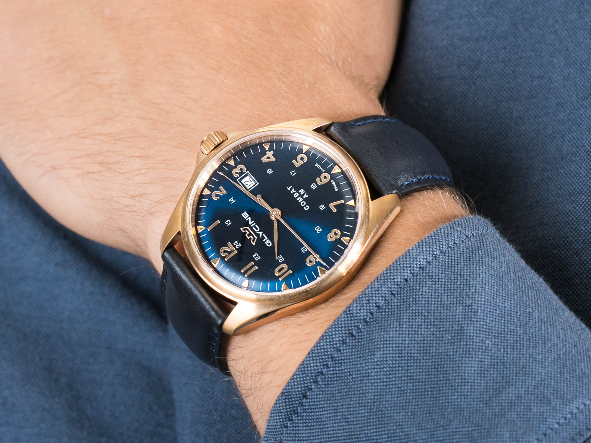 Glycine GL0285 COMBAT 6 CLASSIC zegarek klasyczny Combat - miniatura 4