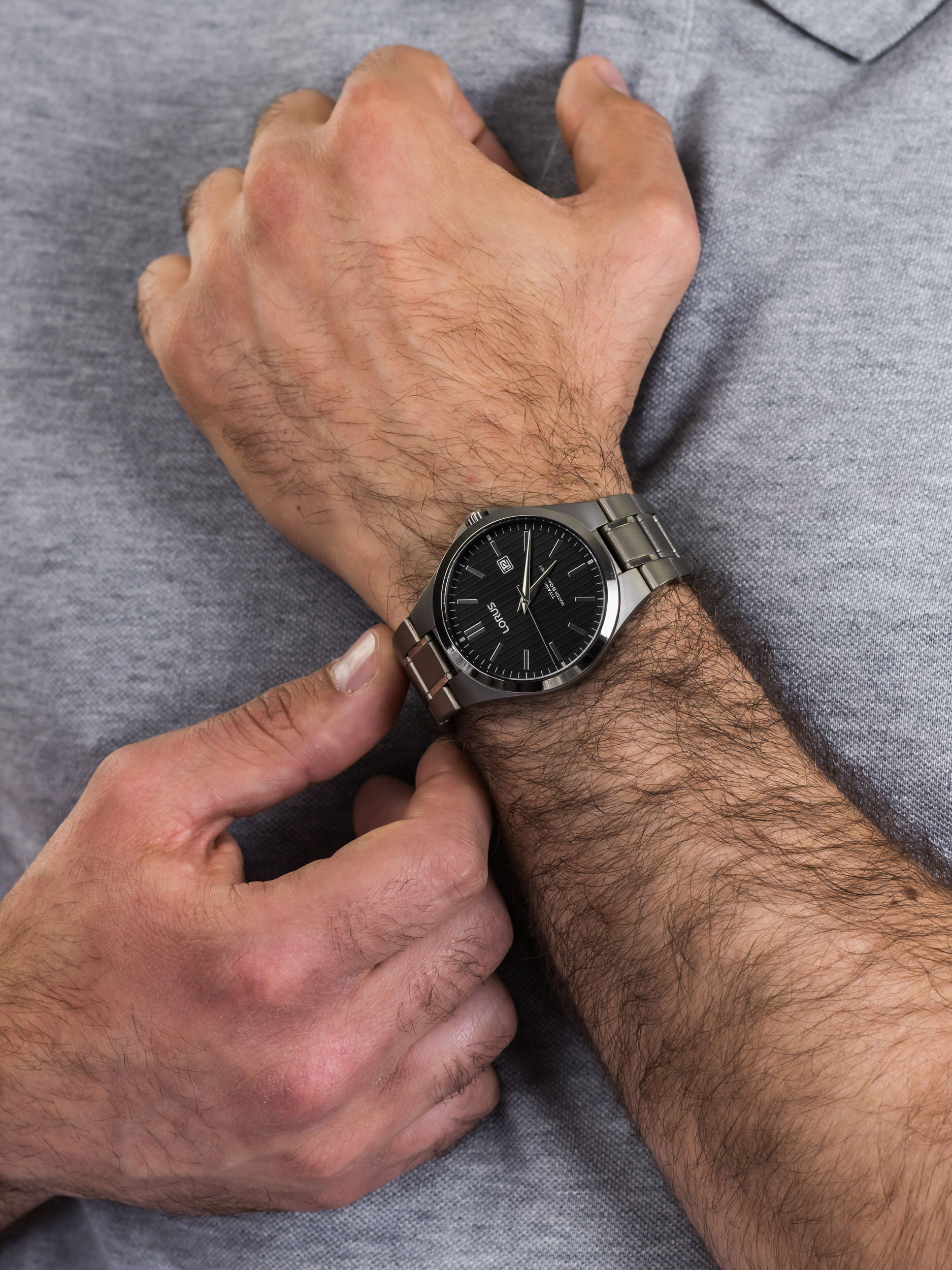 Lorus RH991HX9 męski zegarek Klasyczne bransoleta