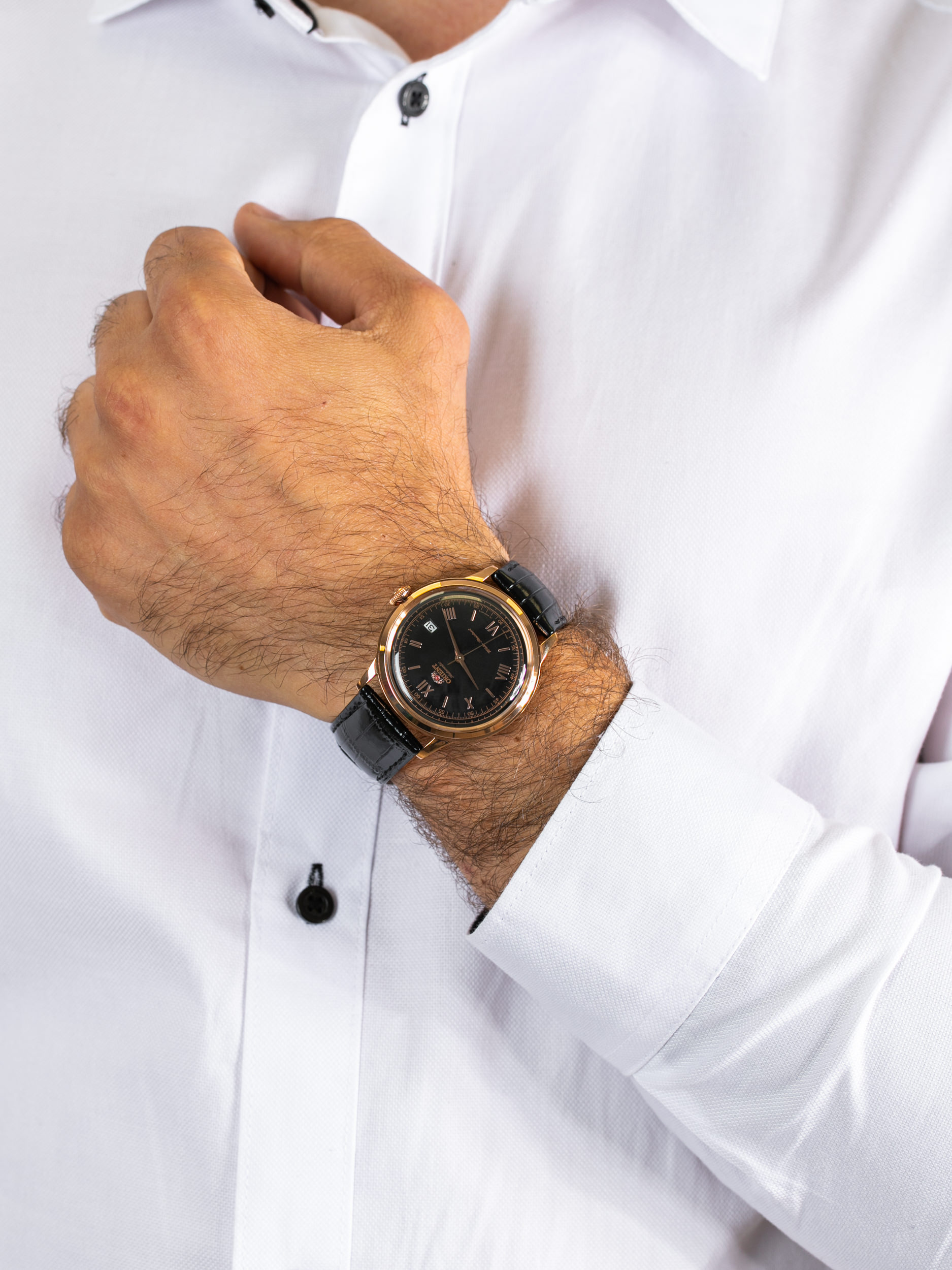 Orient FAC00006B0 męski zegarek Classic pasek - miniatura 3