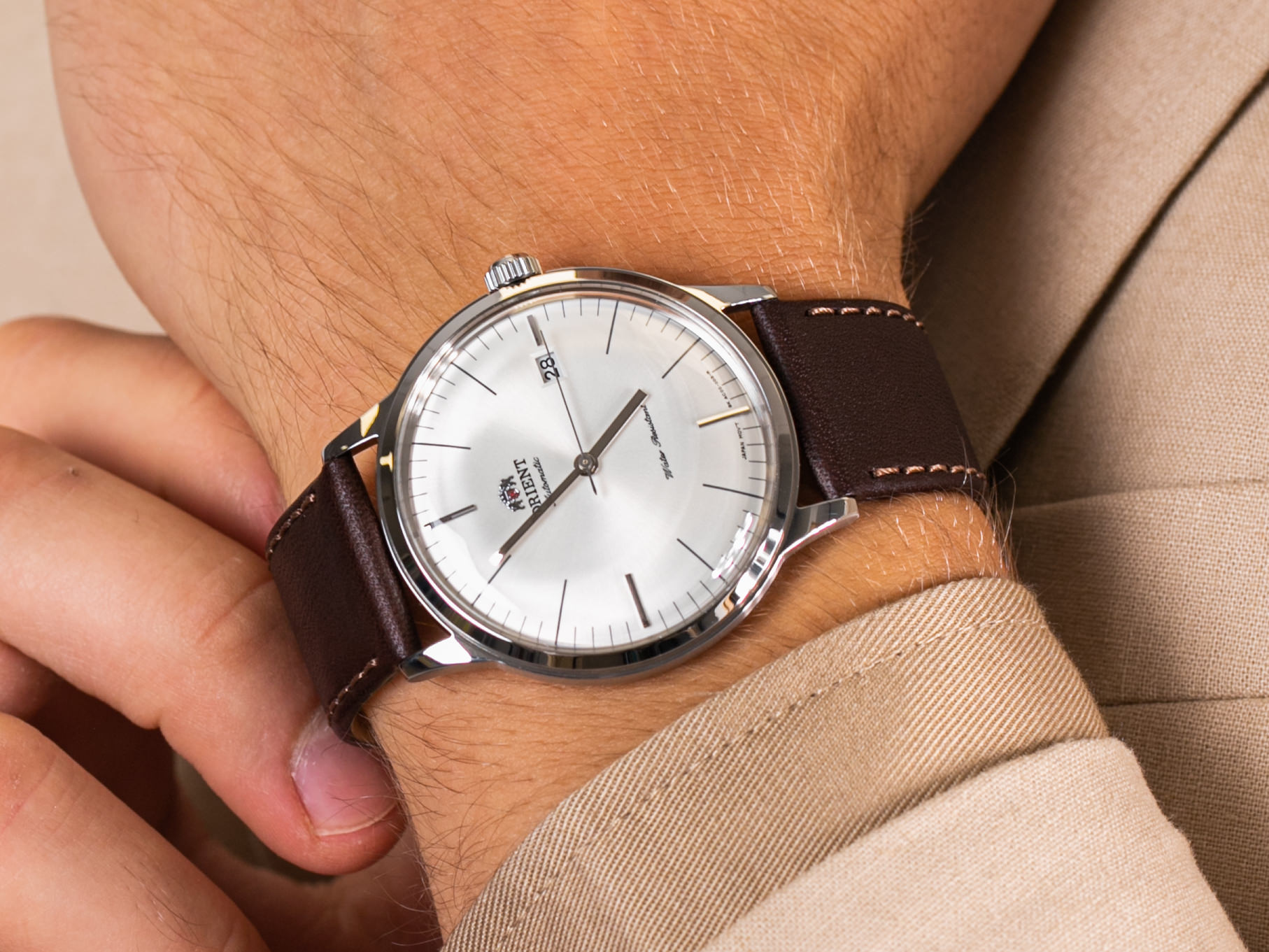 Orient FAC0000EW0 2nd Generation Bambino Version 3 zegarek klasyczny Classic - miniatura 4