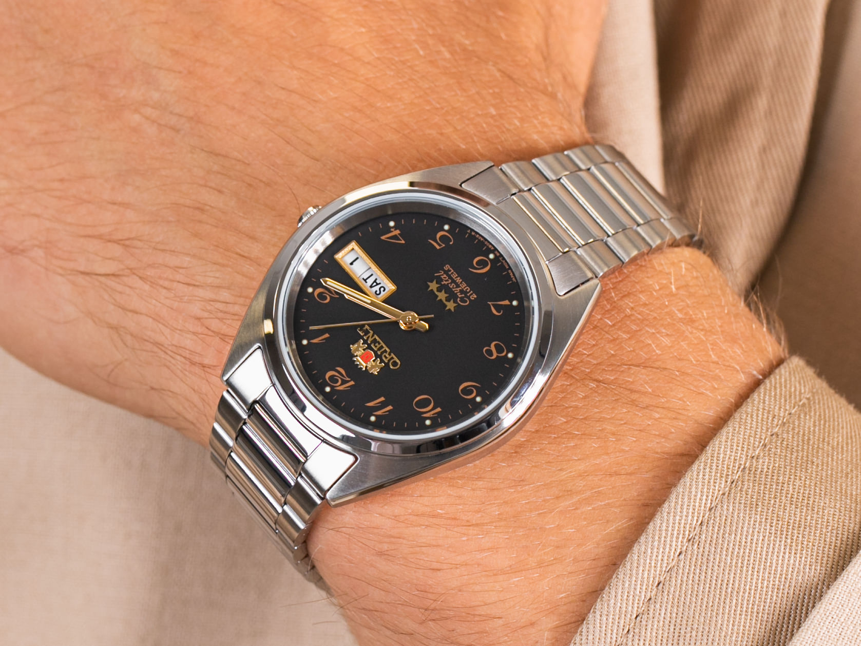 Orient FAB00003B9 zegarek elegancki Contemporary - miniatura 4