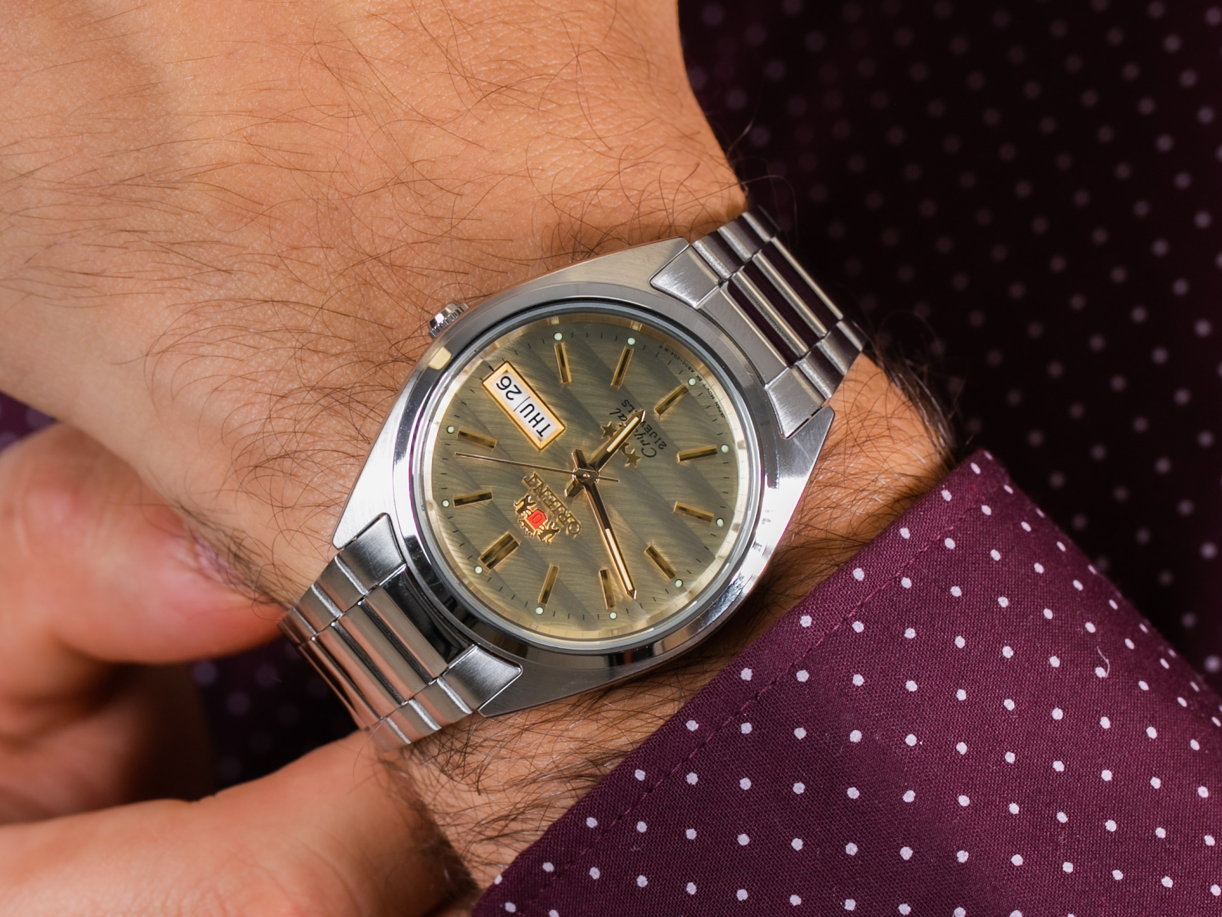 Orient FAB00007C9 zegarek klasyczny Contemporary - miniatura 4