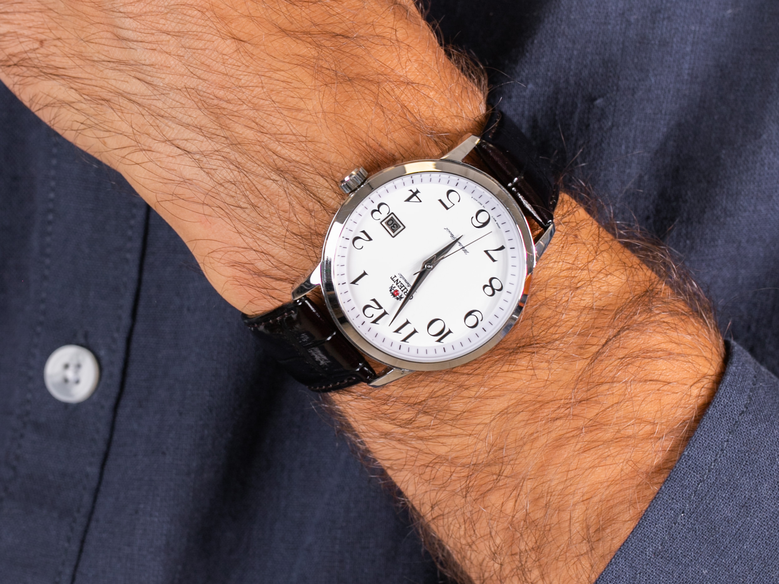 Orient FER27008W0 Symphony zegarek klasyczny Contemporary - miniatura 4