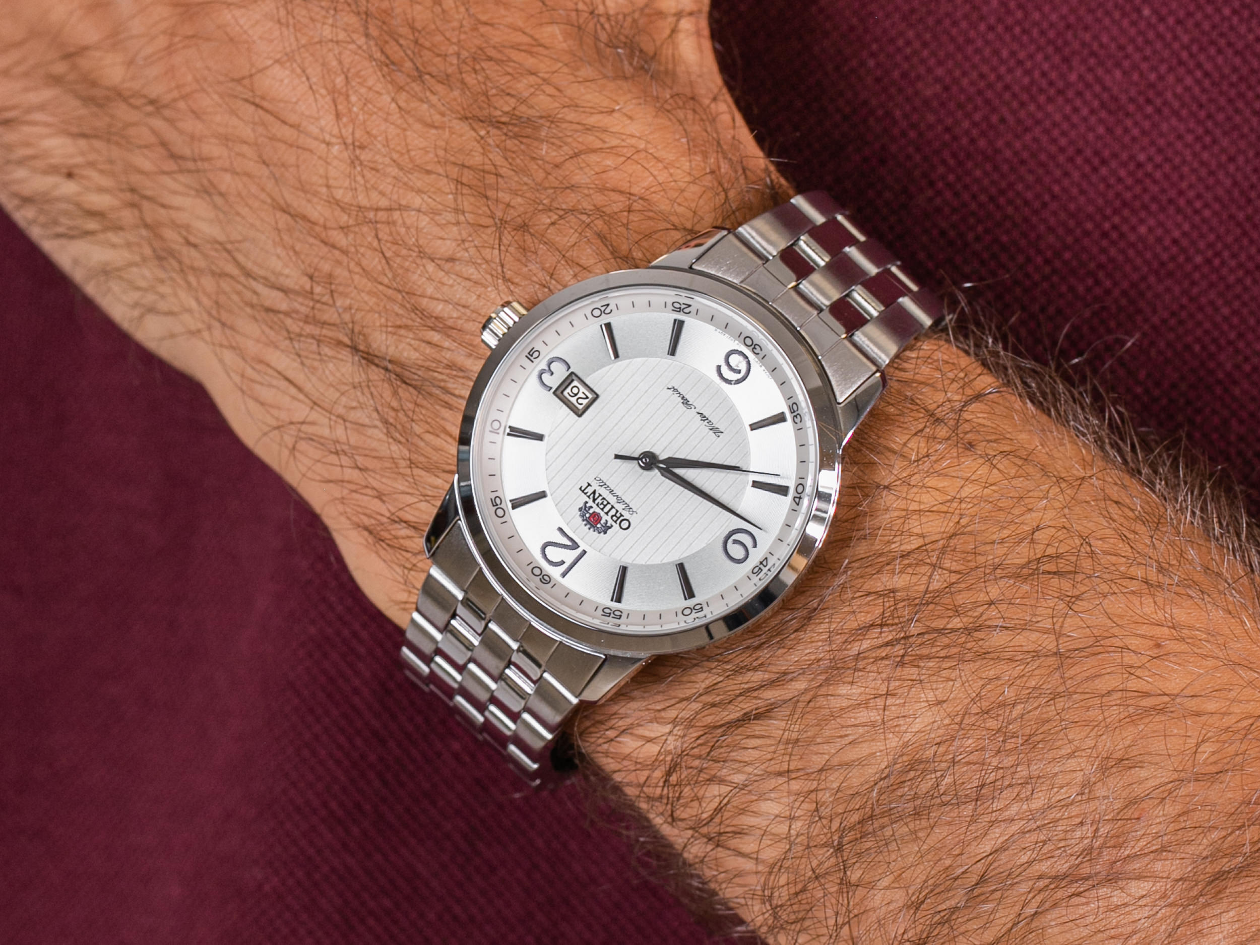 Orient FER2700CW0 Symphony zegarek klasyczny Contemporary - miniatura 4