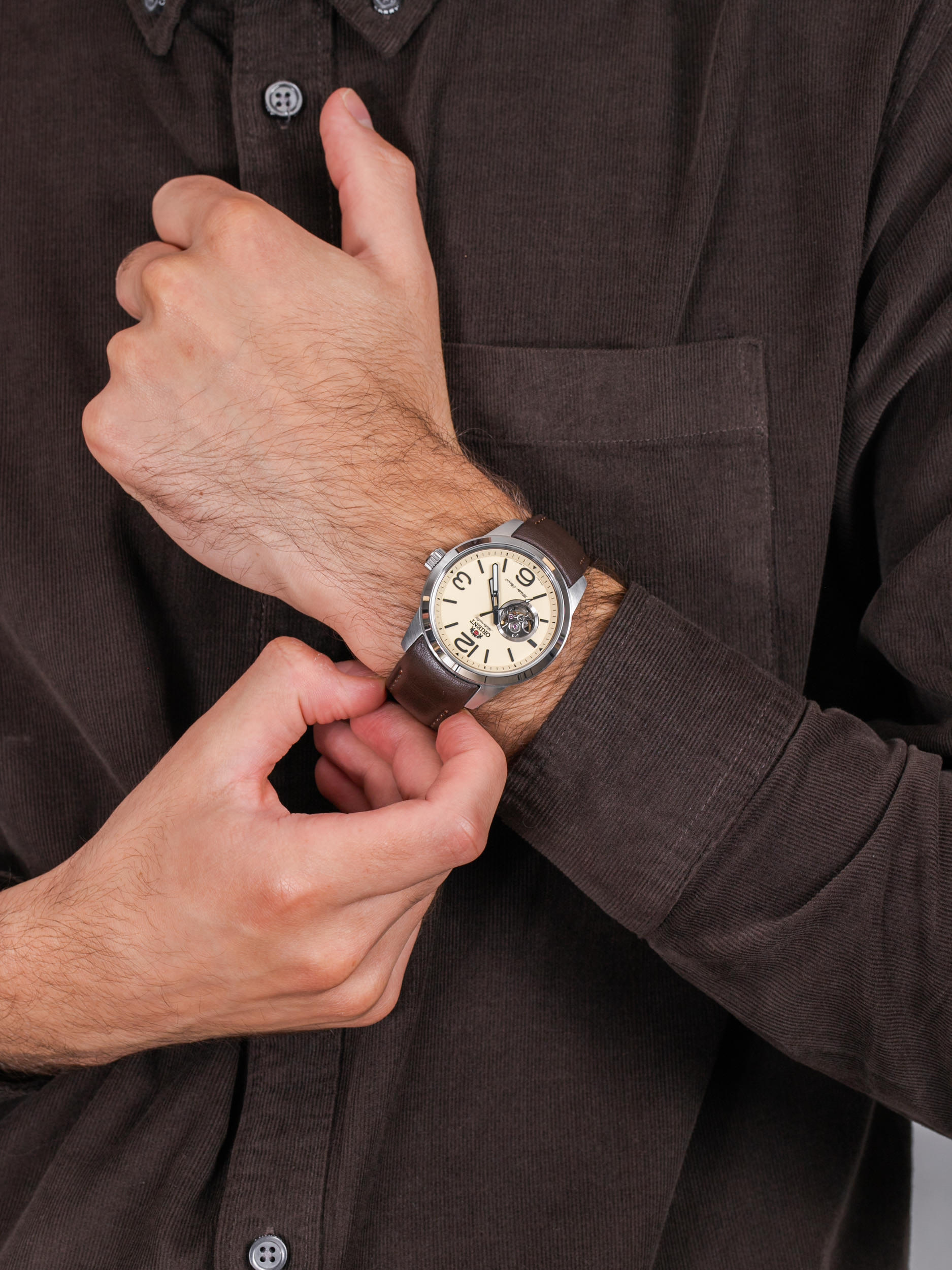 Orient FDB0C005Y0 męski zegarek Sports pasek - miniatura 3