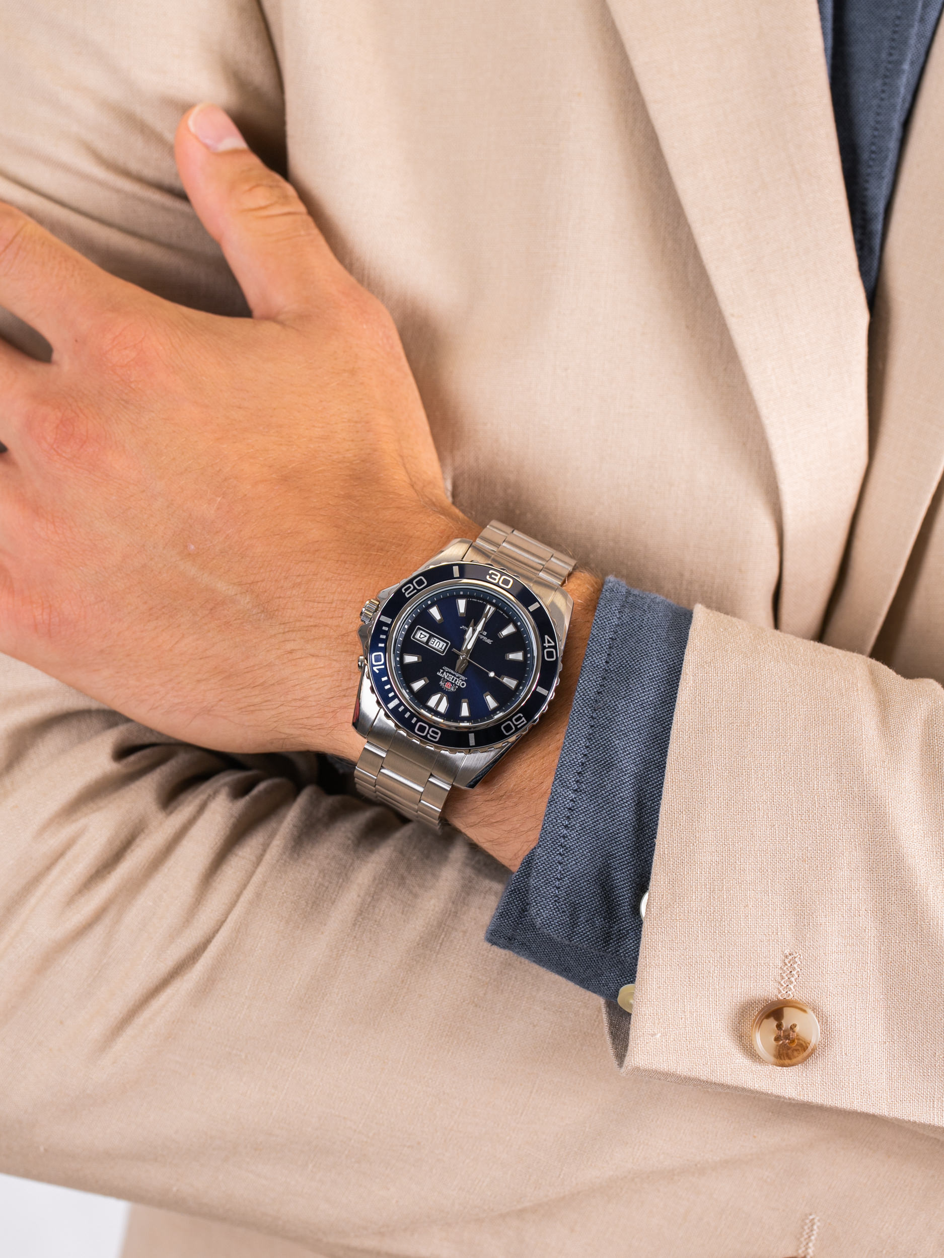 Orient FEM75002D6 męski zegarek Sports bransoleta - miniatura 3