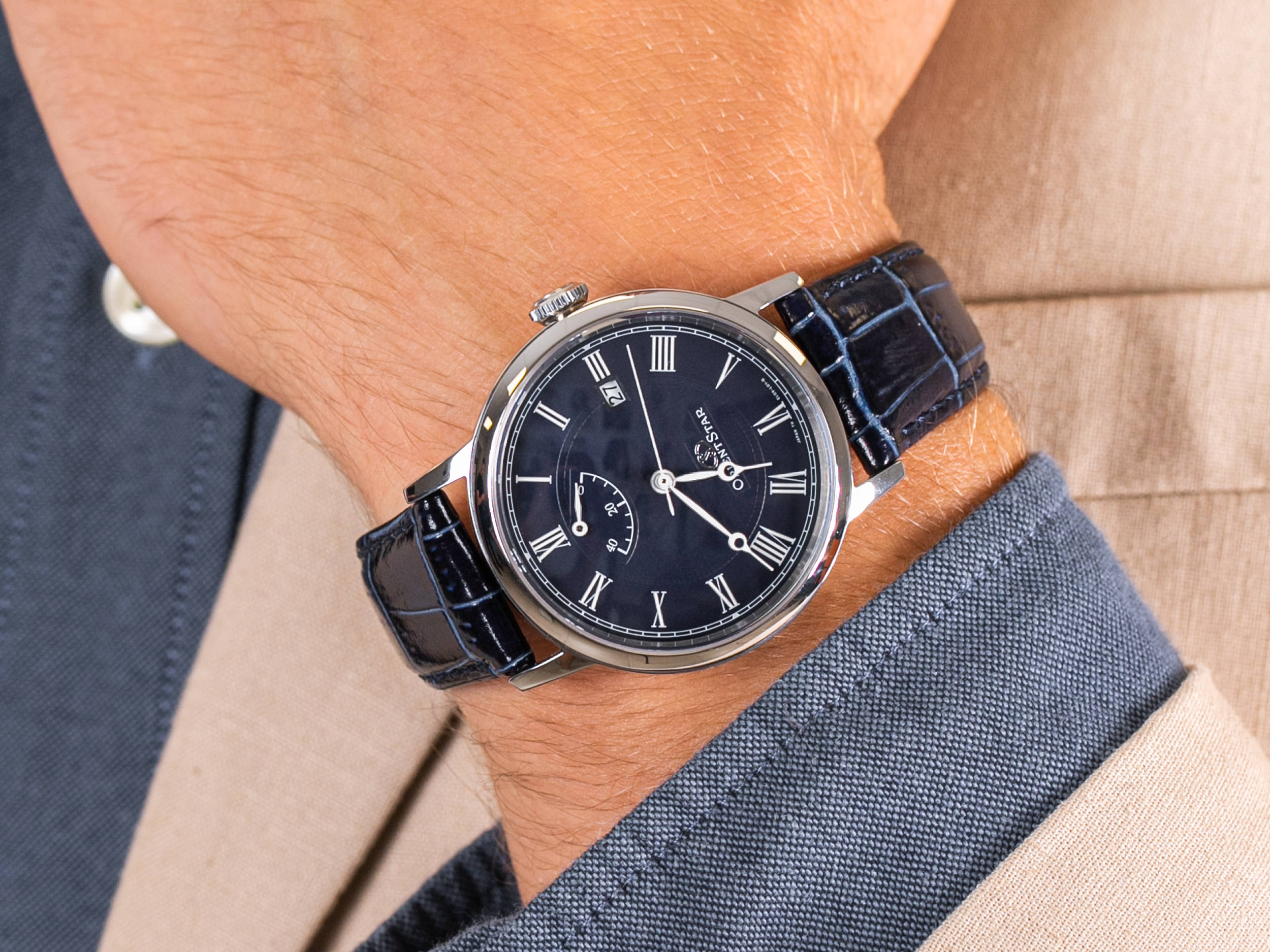 Orient Star WZ0331EL zegarek klasyczny Classic - miniatura 4
