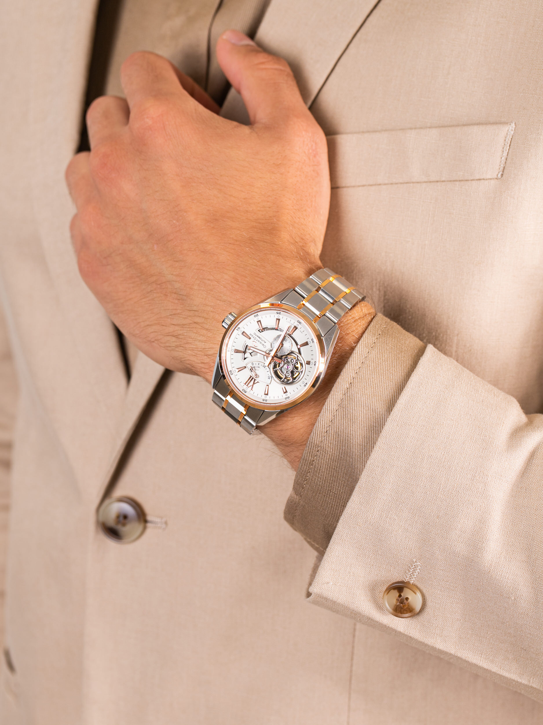 Orient Star SDK05001W0 męski zegarek Contemporary bransoleta - miniatura 3