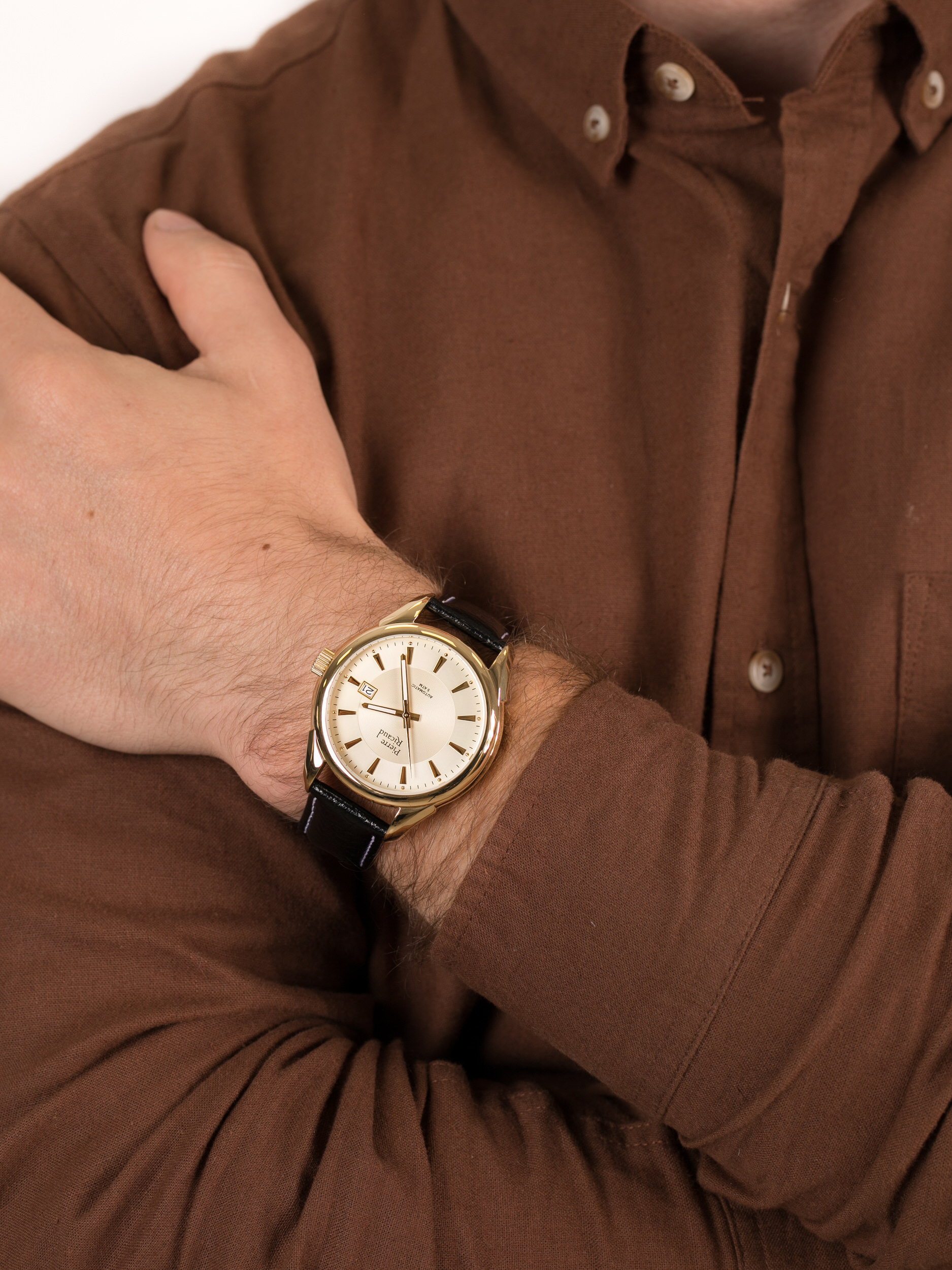 Pierre Ricaud P97022.1291A męski zegarek Automatic pasek - miniatura 3