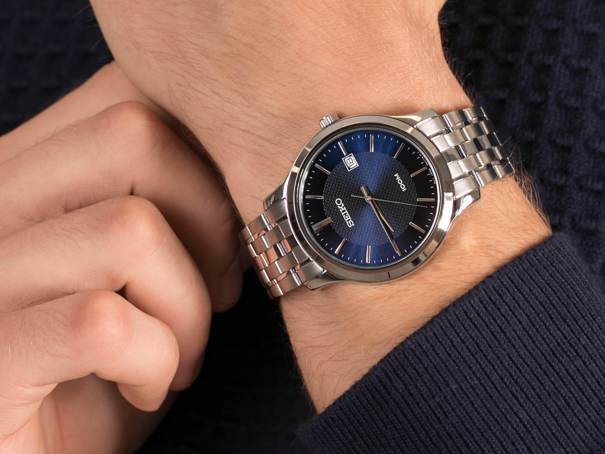 Seiko SUR291P1 Neo Classic zegarek klasyczny Classic - miniatura 4