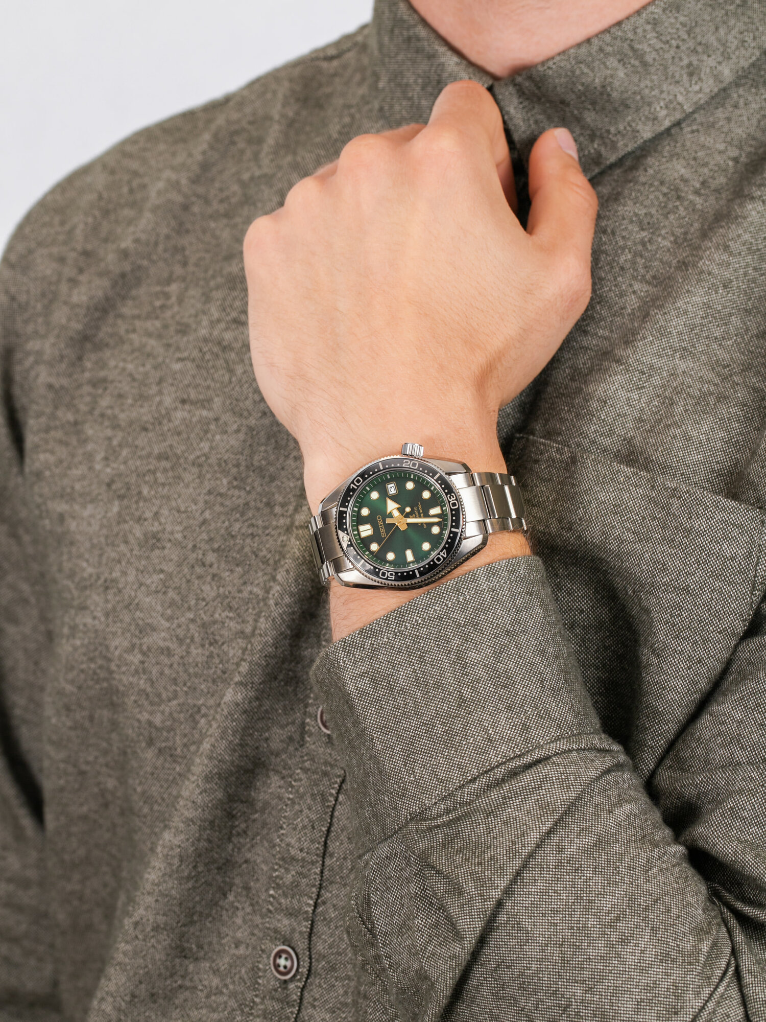 Seiko SPB105J1 męski zegarek Prospex bransoleta - miniatura 3