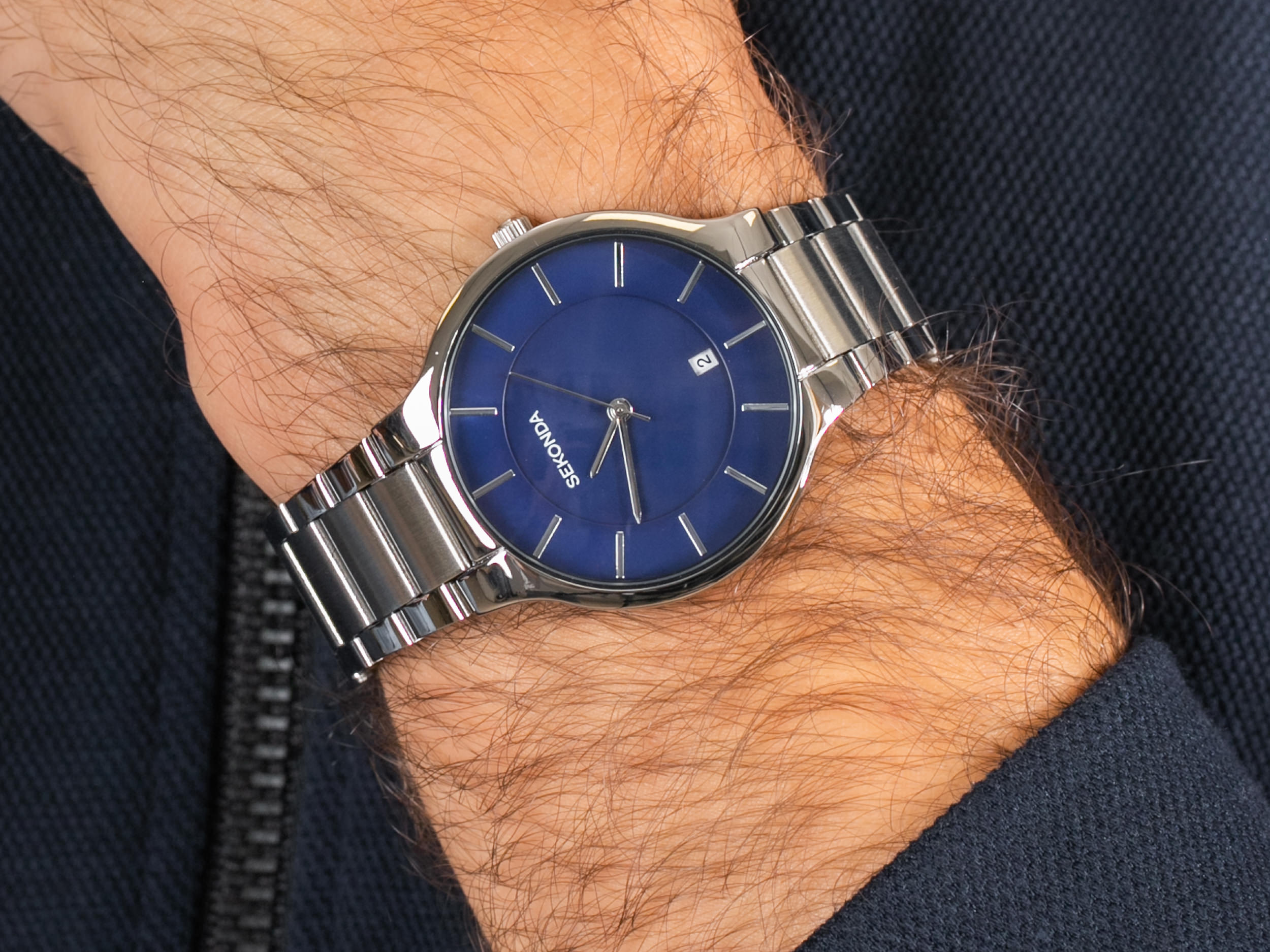 Sekonda SEK.1383 zegarek klasyczny Classic - miniatura 4