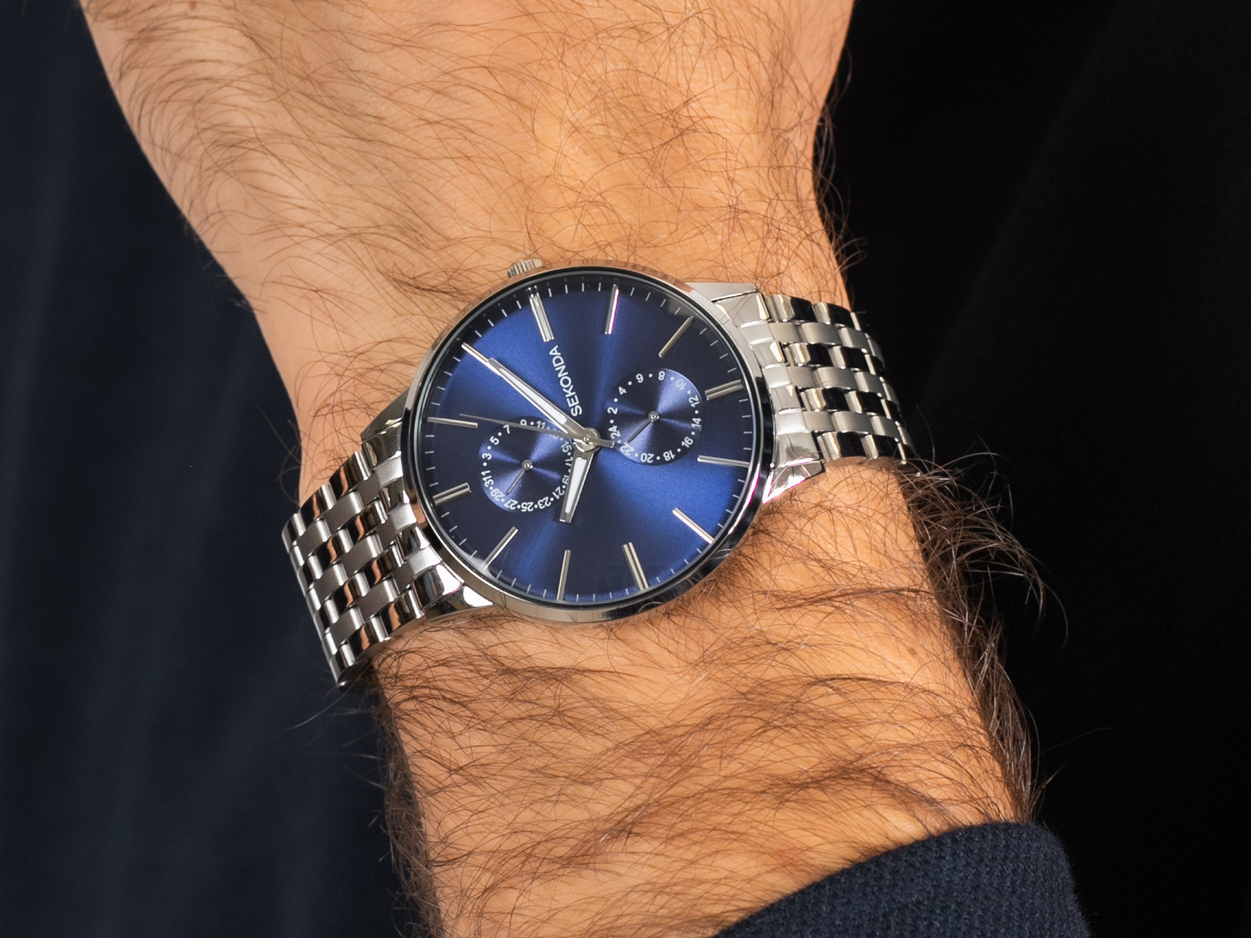 Sekonda SEK.1496 zegarek elegancki Classic - miniatura 4