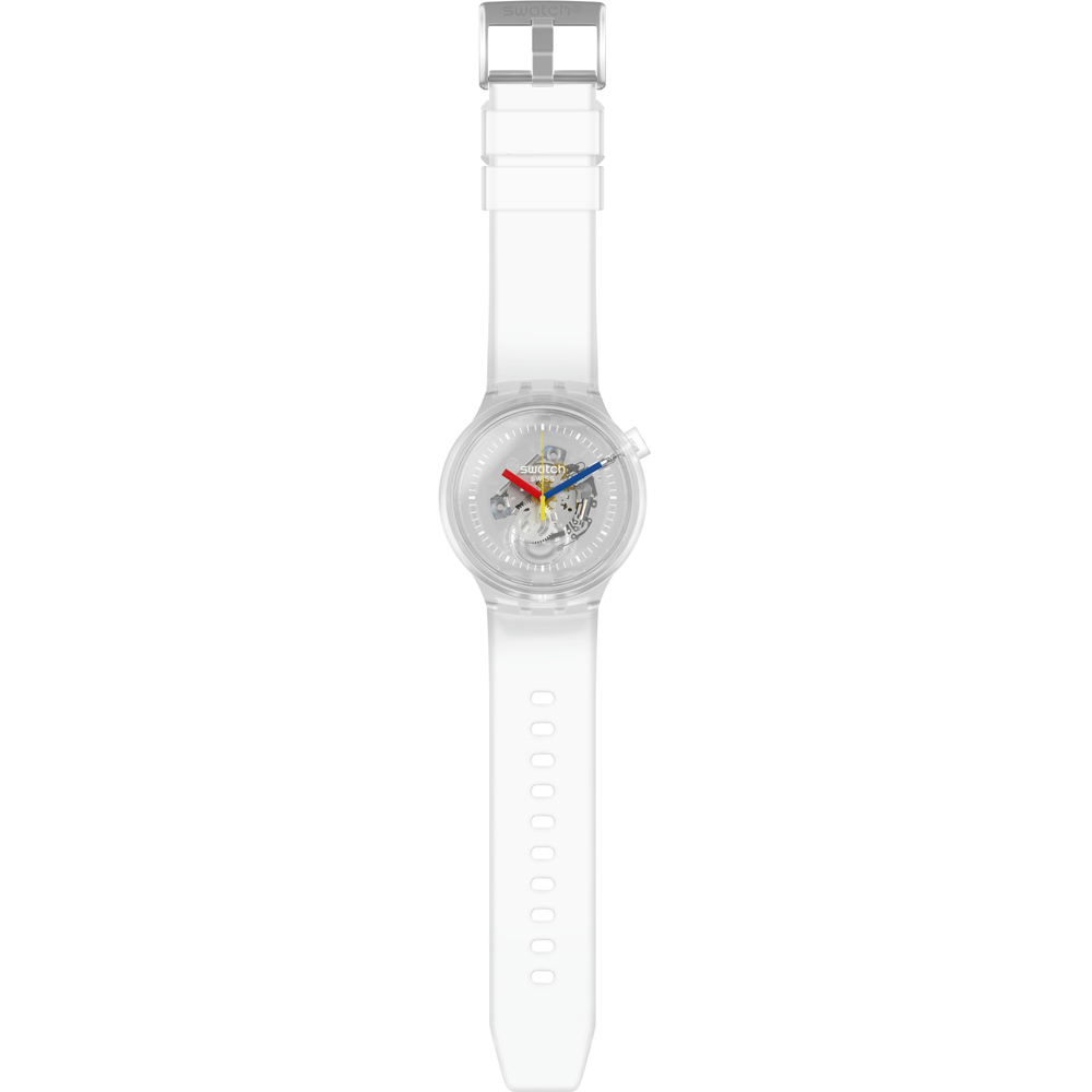 Swatch SO27E100 męski zegarek Big Bold pasek - miniatura 2