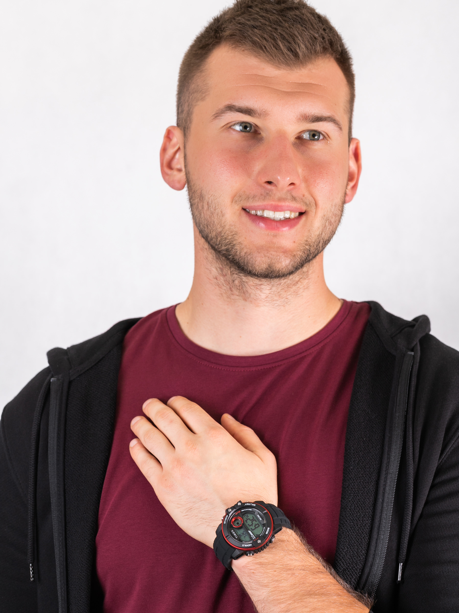 Timex TW5M34800 zegarek męski DGTL Sphere - miniatura 2