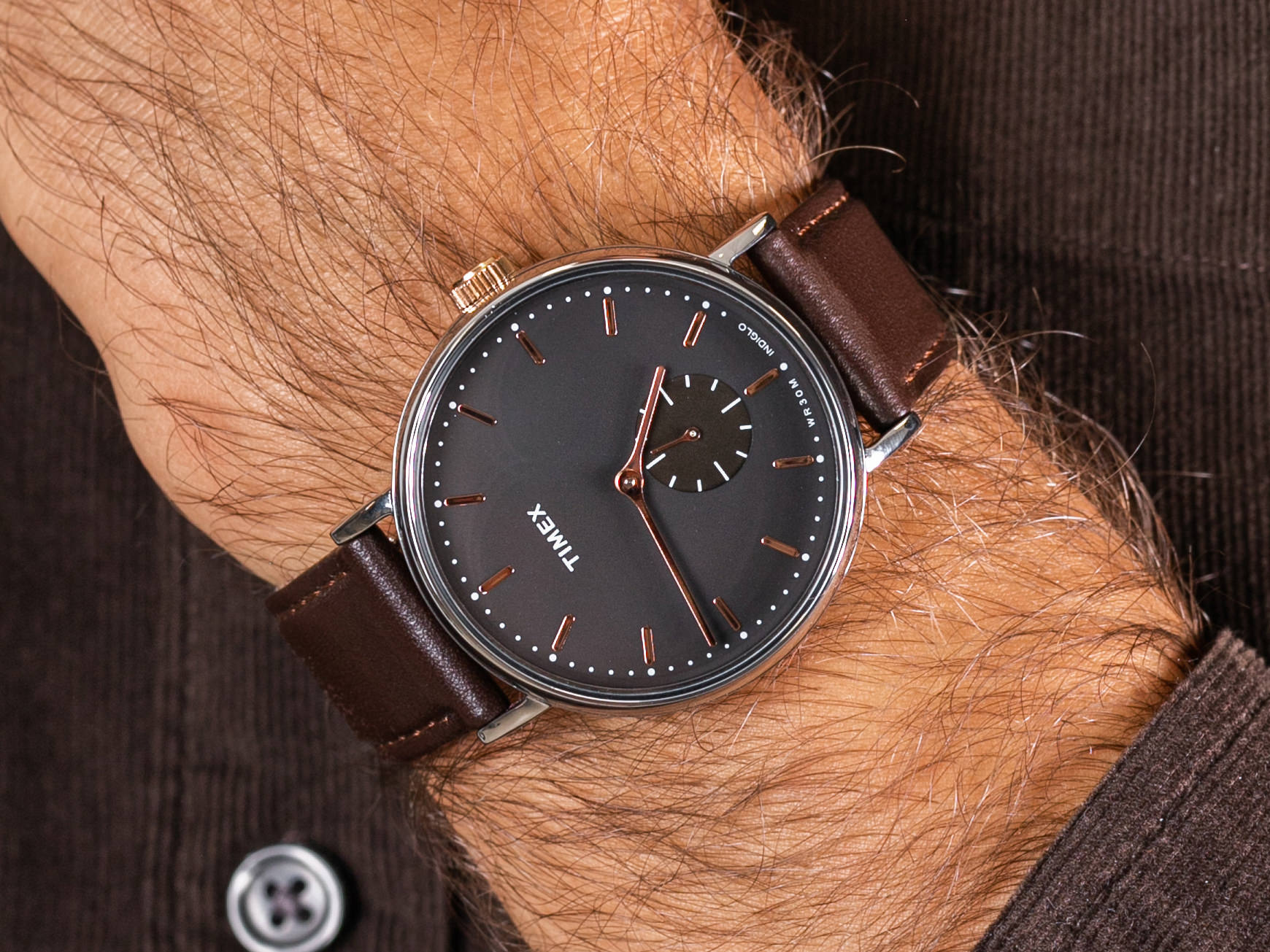 Timex TW2R38100 Fairfield zegarek klasyczny Fairfield - miniatura 4