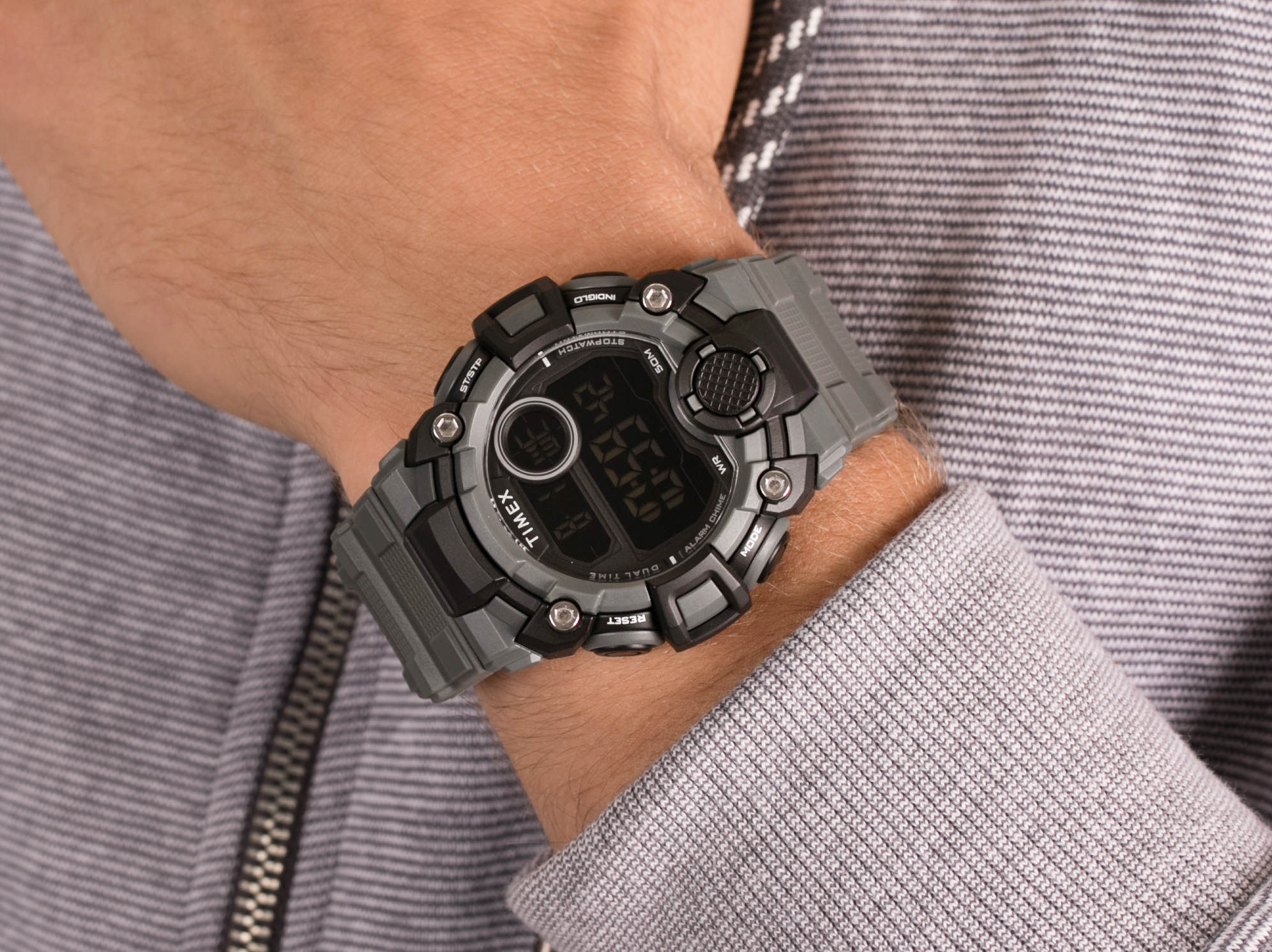 Timex TW5M27500 A-Game zegarek sportowy Mako DGTL - miniatura 4