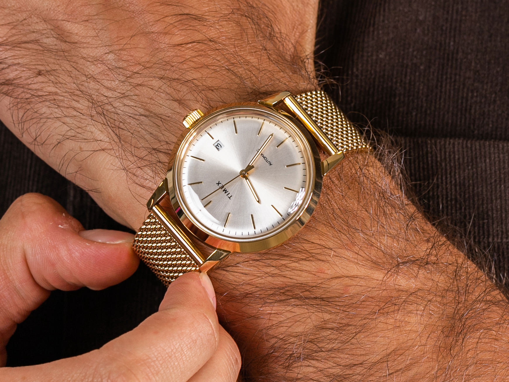 Timex TW2T34600 Marlin Automatic zegarek fashion/modowy Marlin - miniatura 4