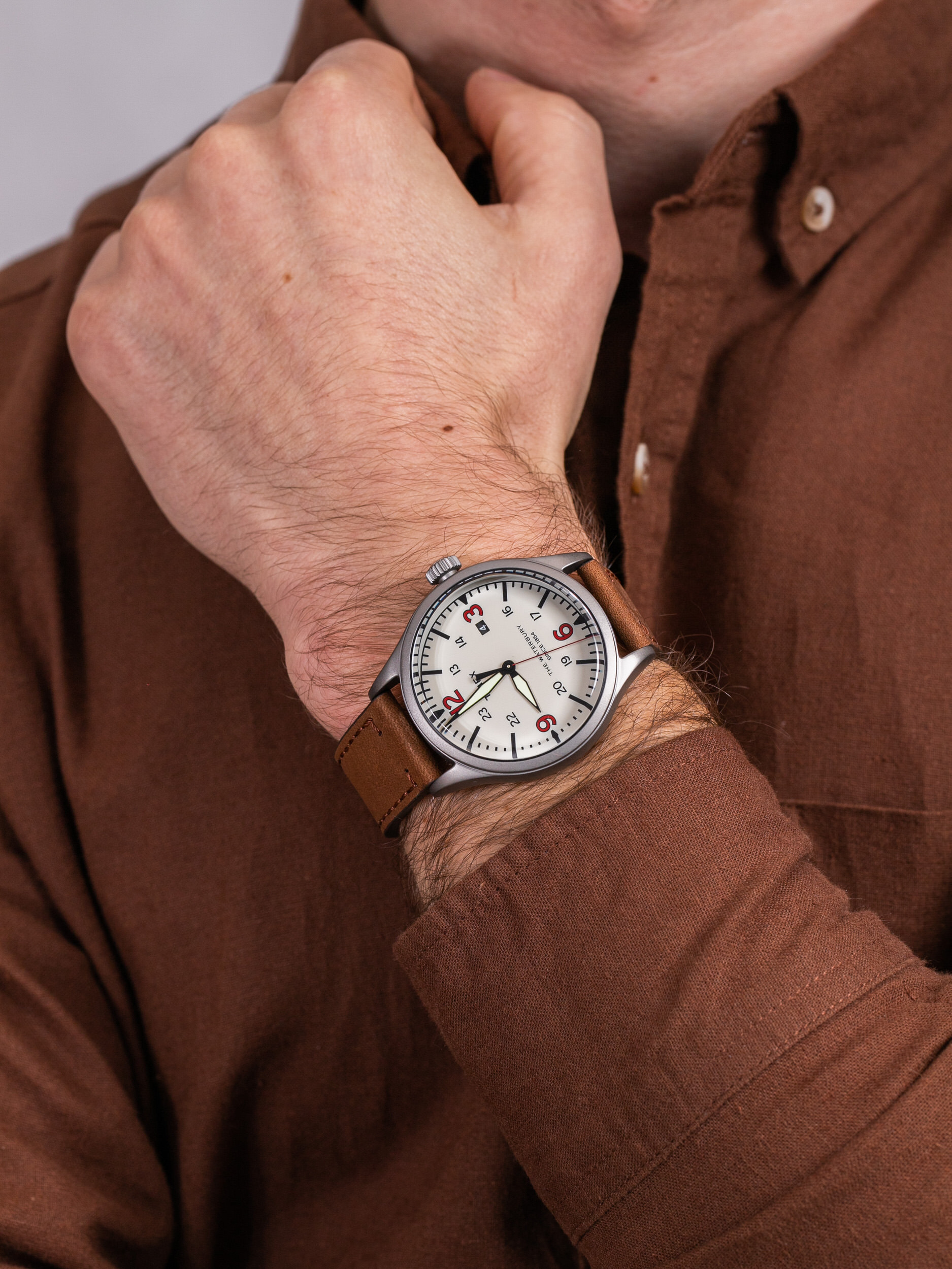Timex TW2R38600 męski zegarek Waterbury pasek - miniatura 3