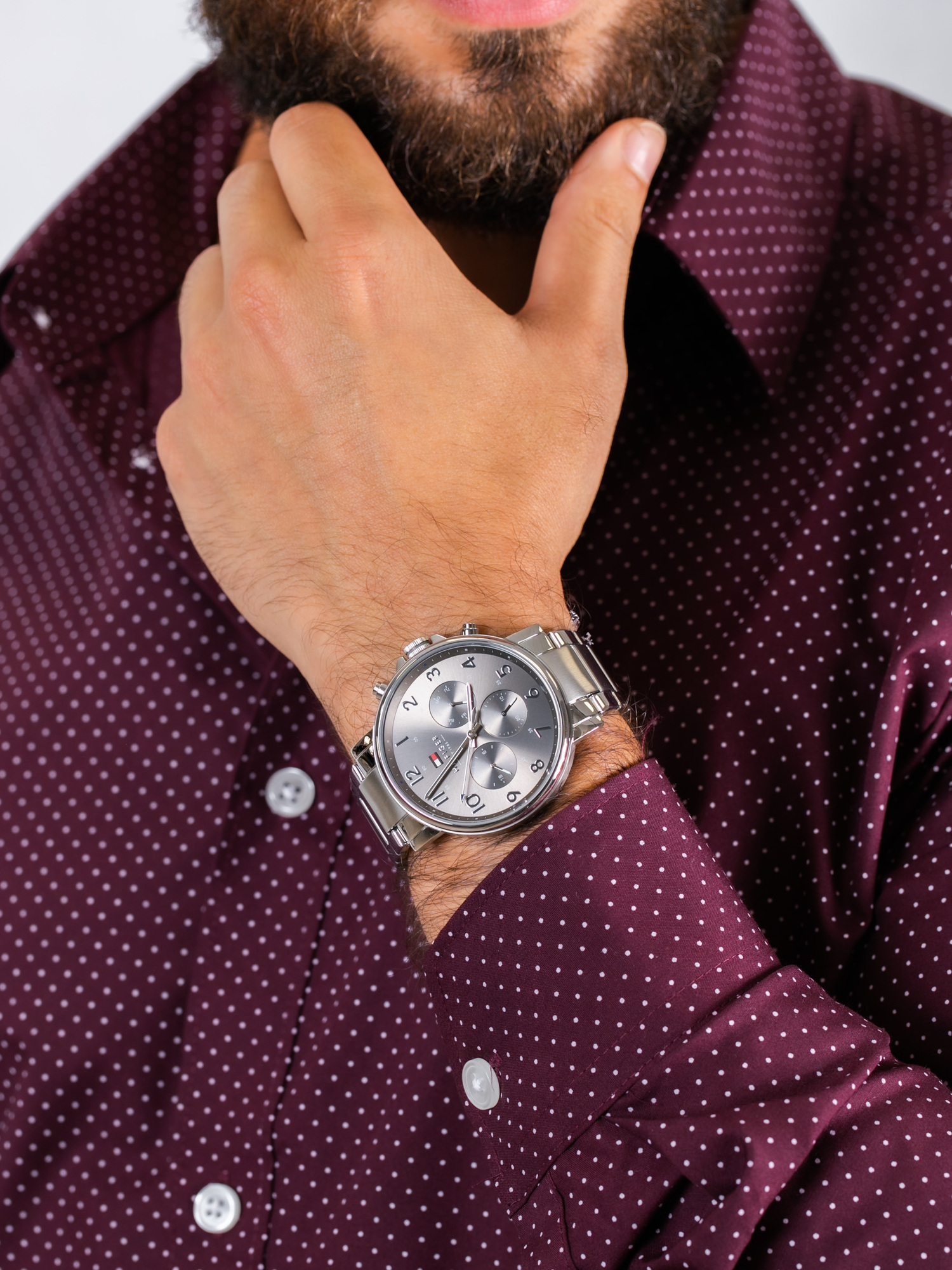 Tommy Hilfiger 1710382 męski zegarek Męskie bransoleta - miniatura 3