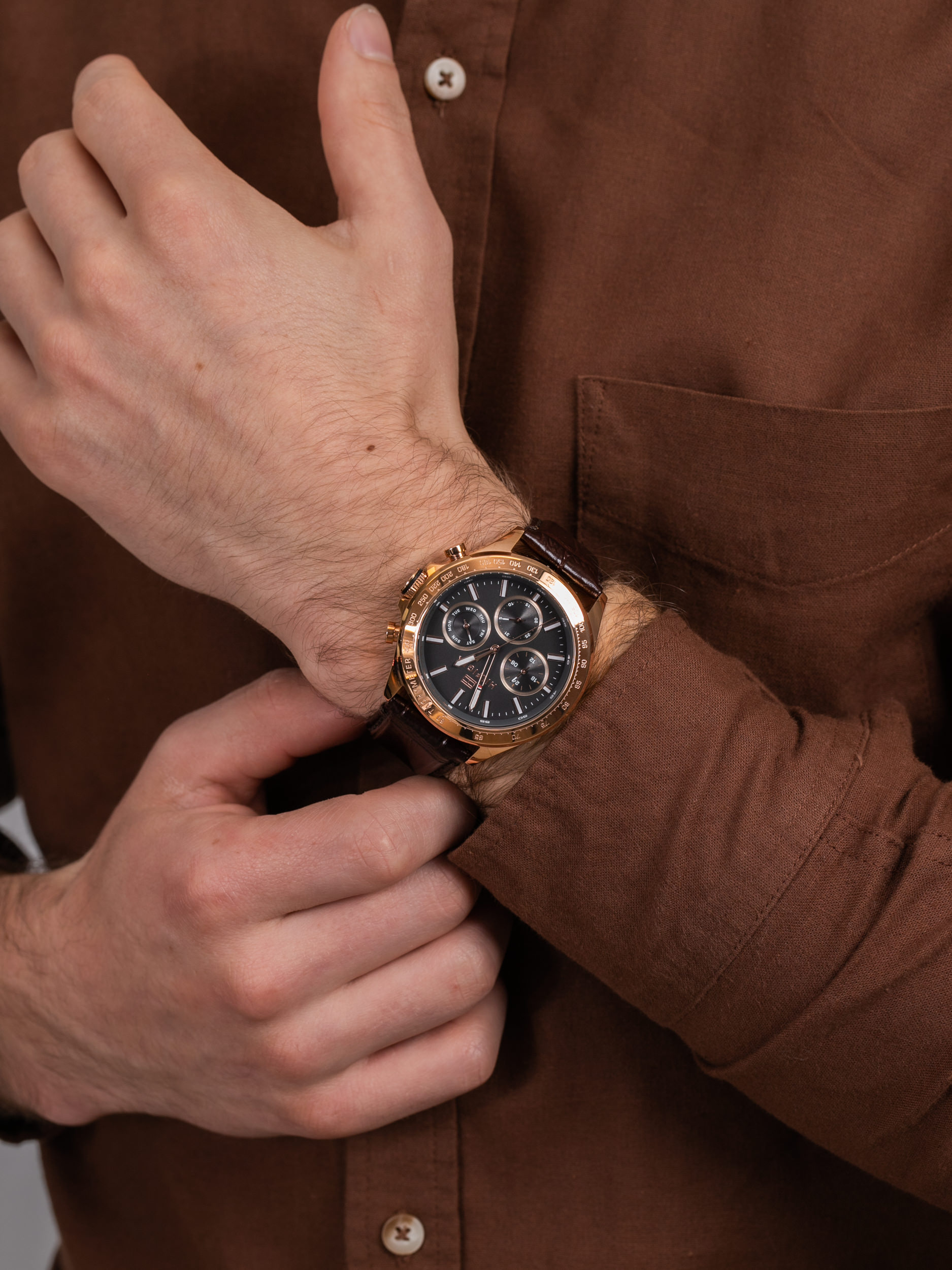 Tommy Hilfiger 1791225 męski zegarek Męskie pasek - miniatura 3