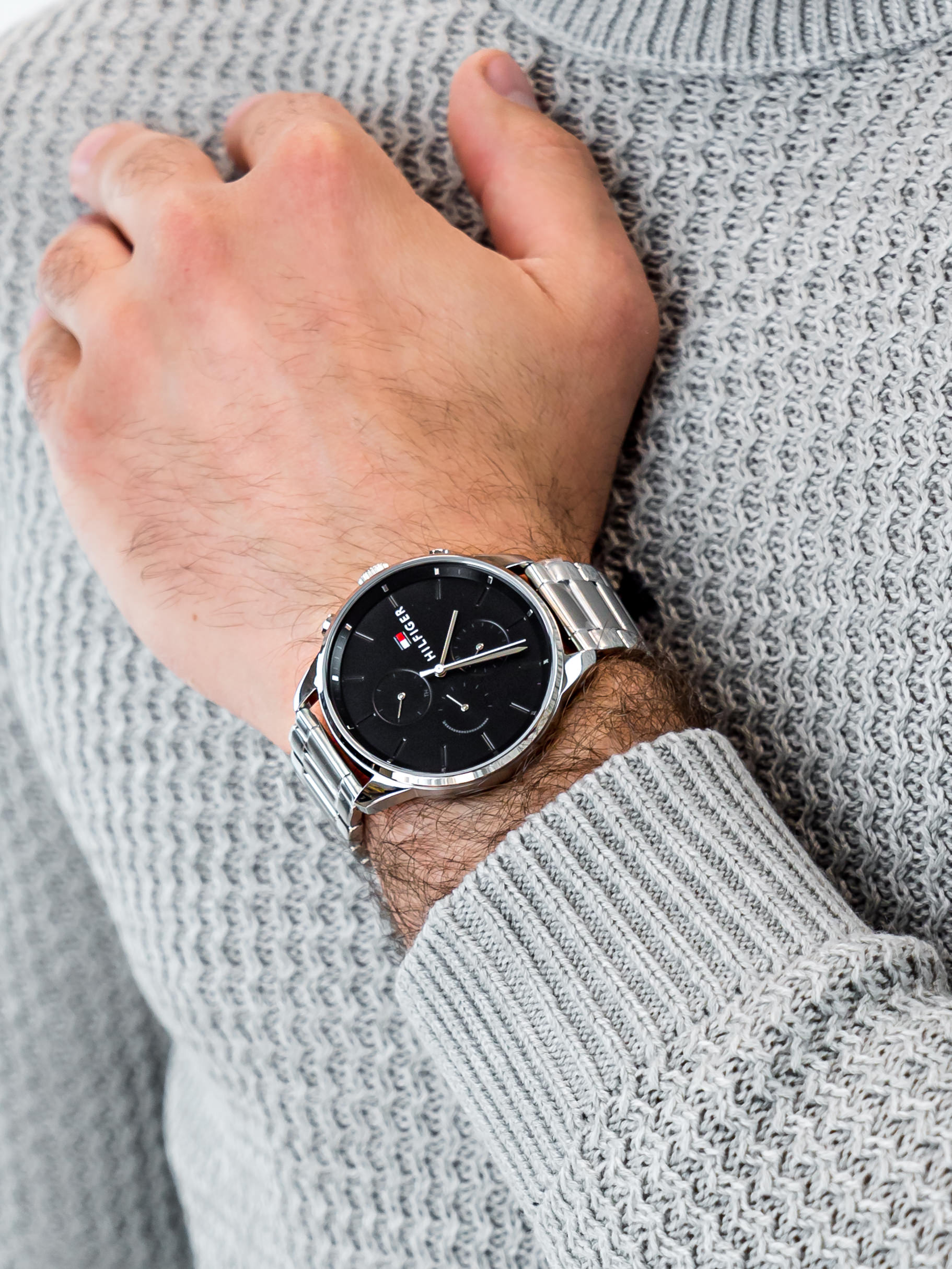 Tommy Hilfiger 1791485 męski zegarek Męskie bransoleta