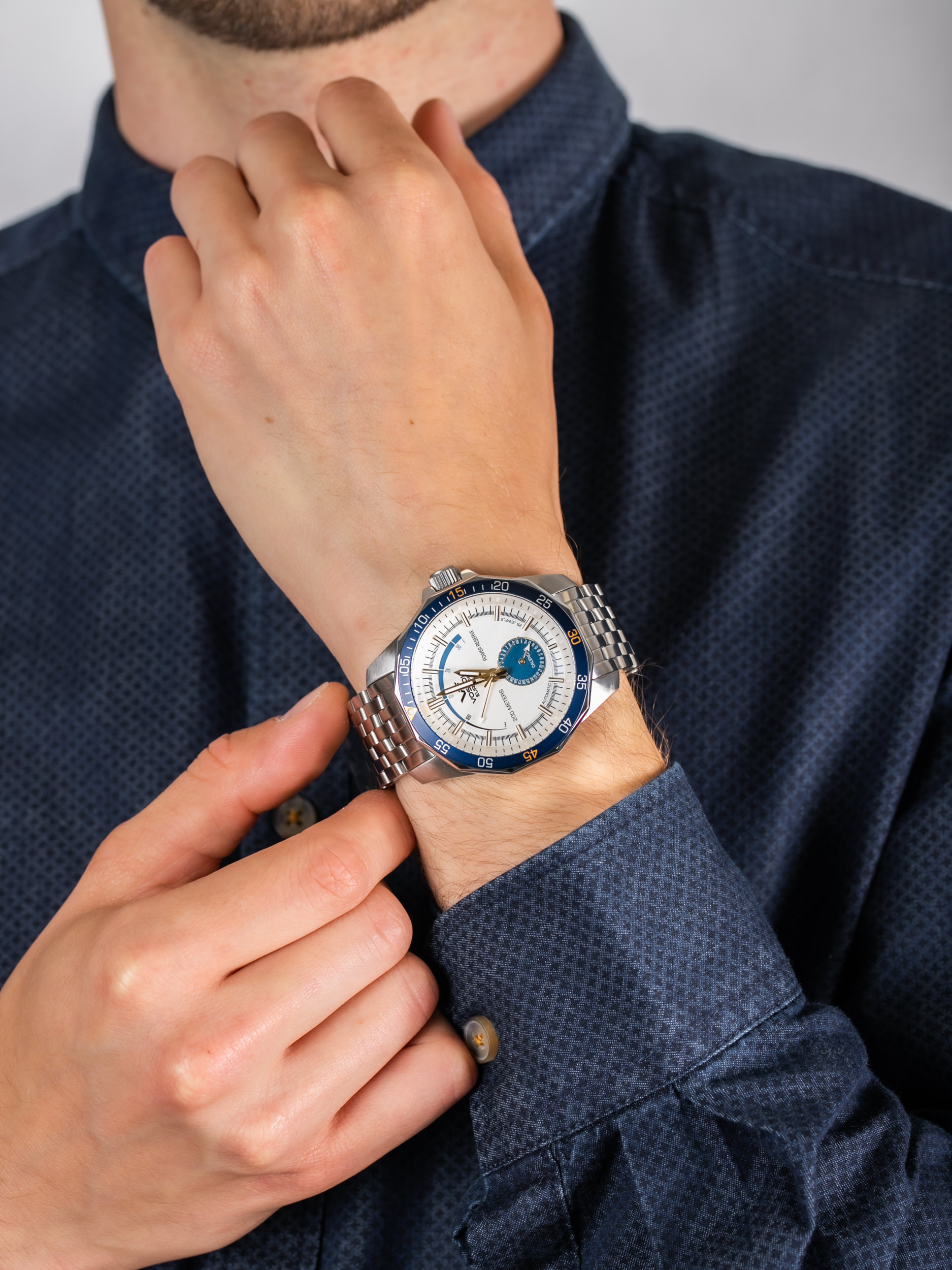 Vostok Europe NE57-225A562B męski zegarek N1 Rocket bransoleta