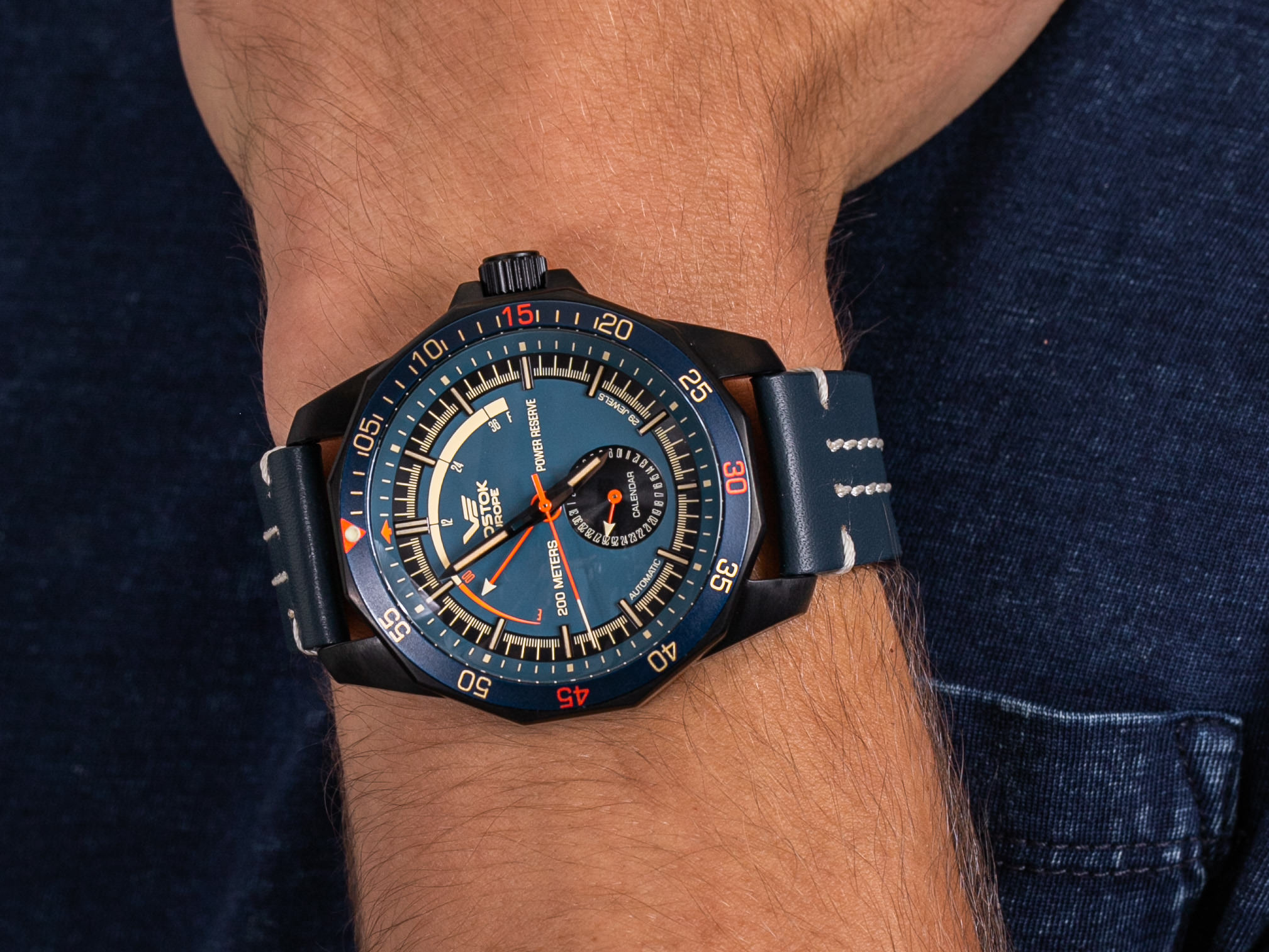 Vostok Europe NE57-225C564 Rocket N-1 Automatic zegarek klasyczny N1 Rocket - miniatura 8
