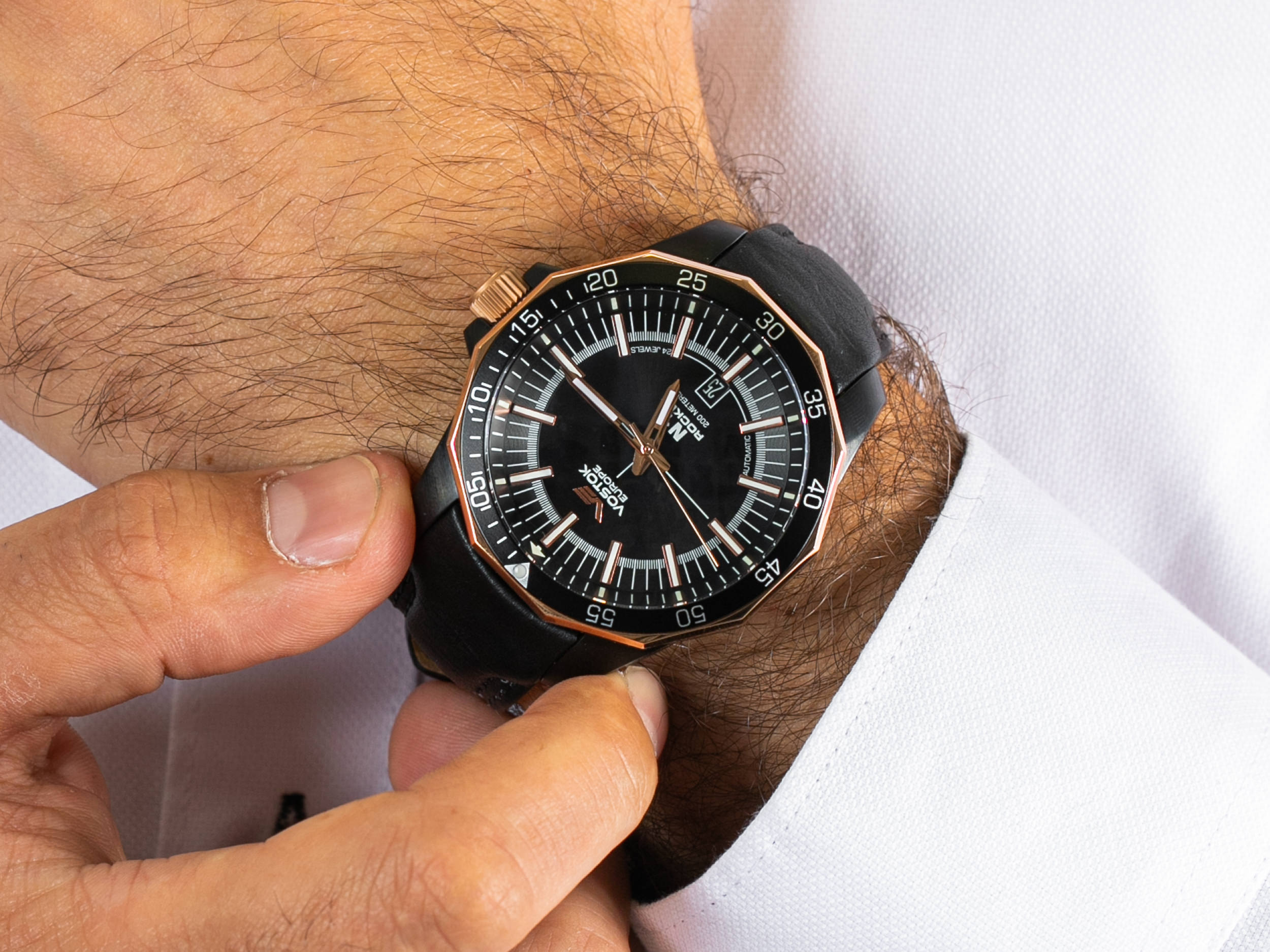 Vostok Europe NH35A-2253148 Rocket N-1 Automatic zegarek klasyczny Vostok Europe - miniatura 4