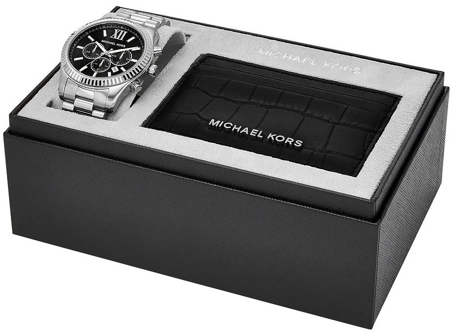 Michael Kors MK1091SET Męskie LEXINGTON zegarek męski sportowy mineralne - miniatura 8