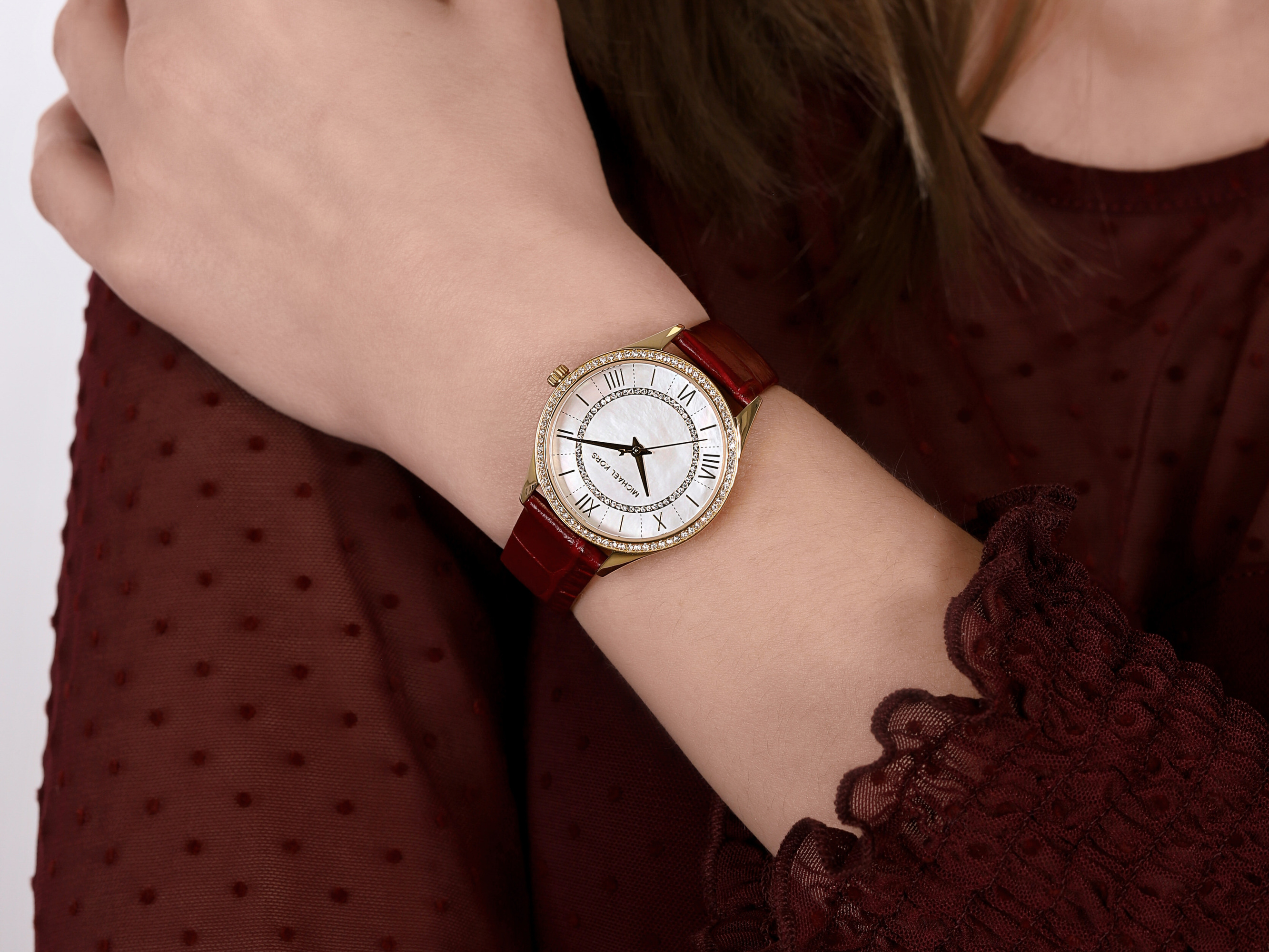 Michael Kors MK2756 zegarek damski klasyczny Lauryn pasek - miniatura 4