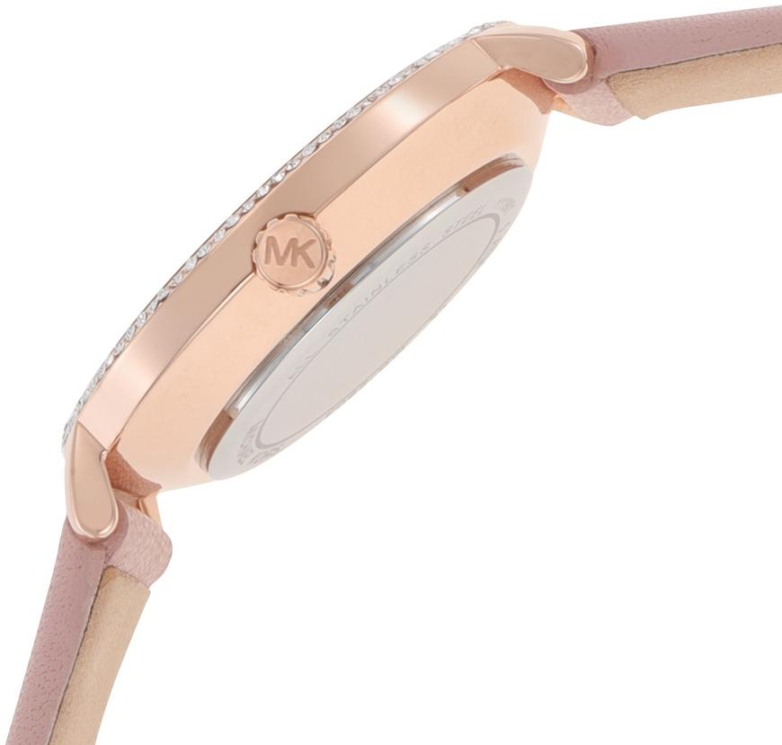 Michael Kors MK2803 zegarek różowe złoto klasyczny Pyper pasek - miniatura 5