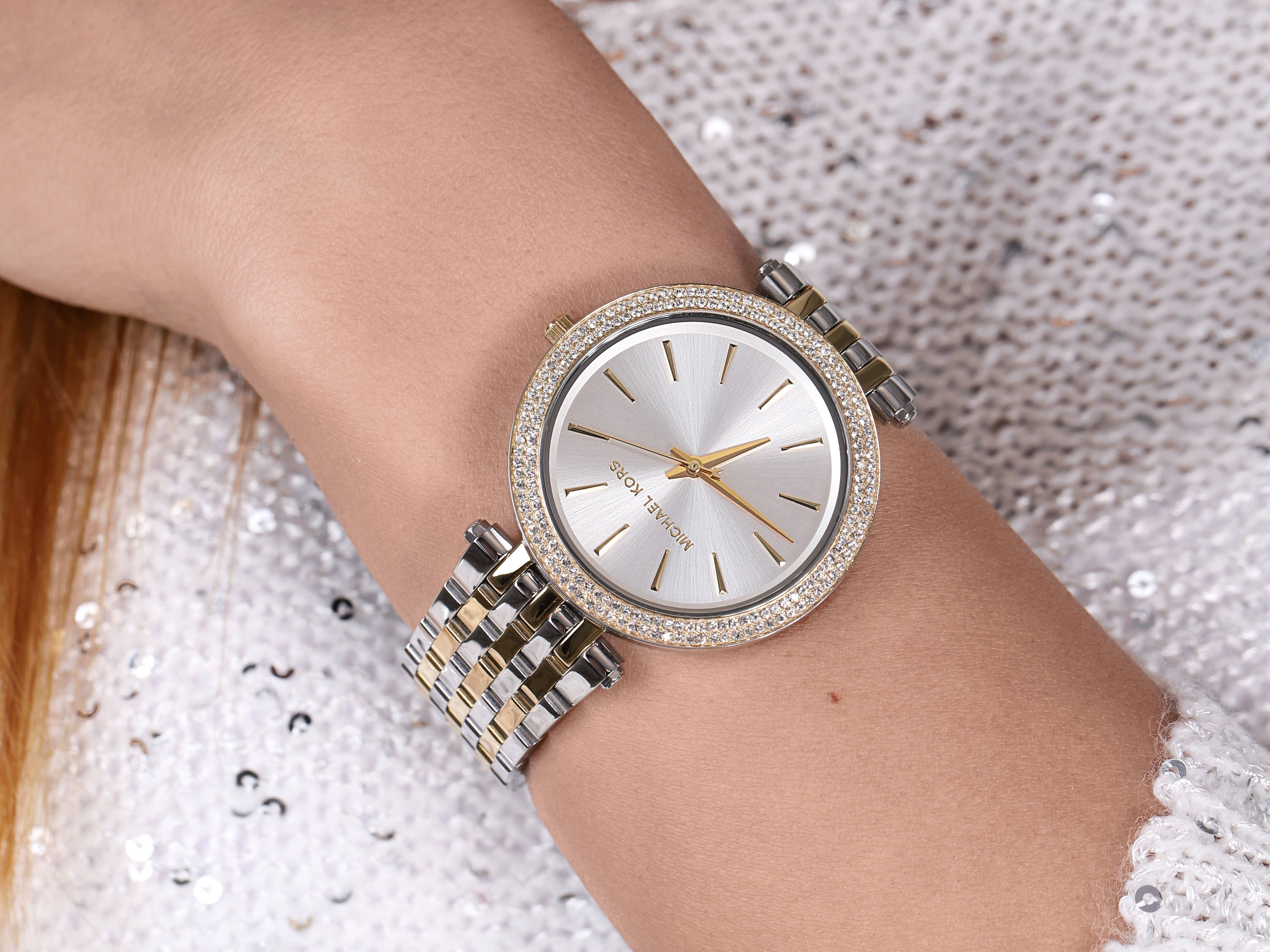 Michael Kors MK3215 damski zegarek Darci bransoleta - miniatura 4