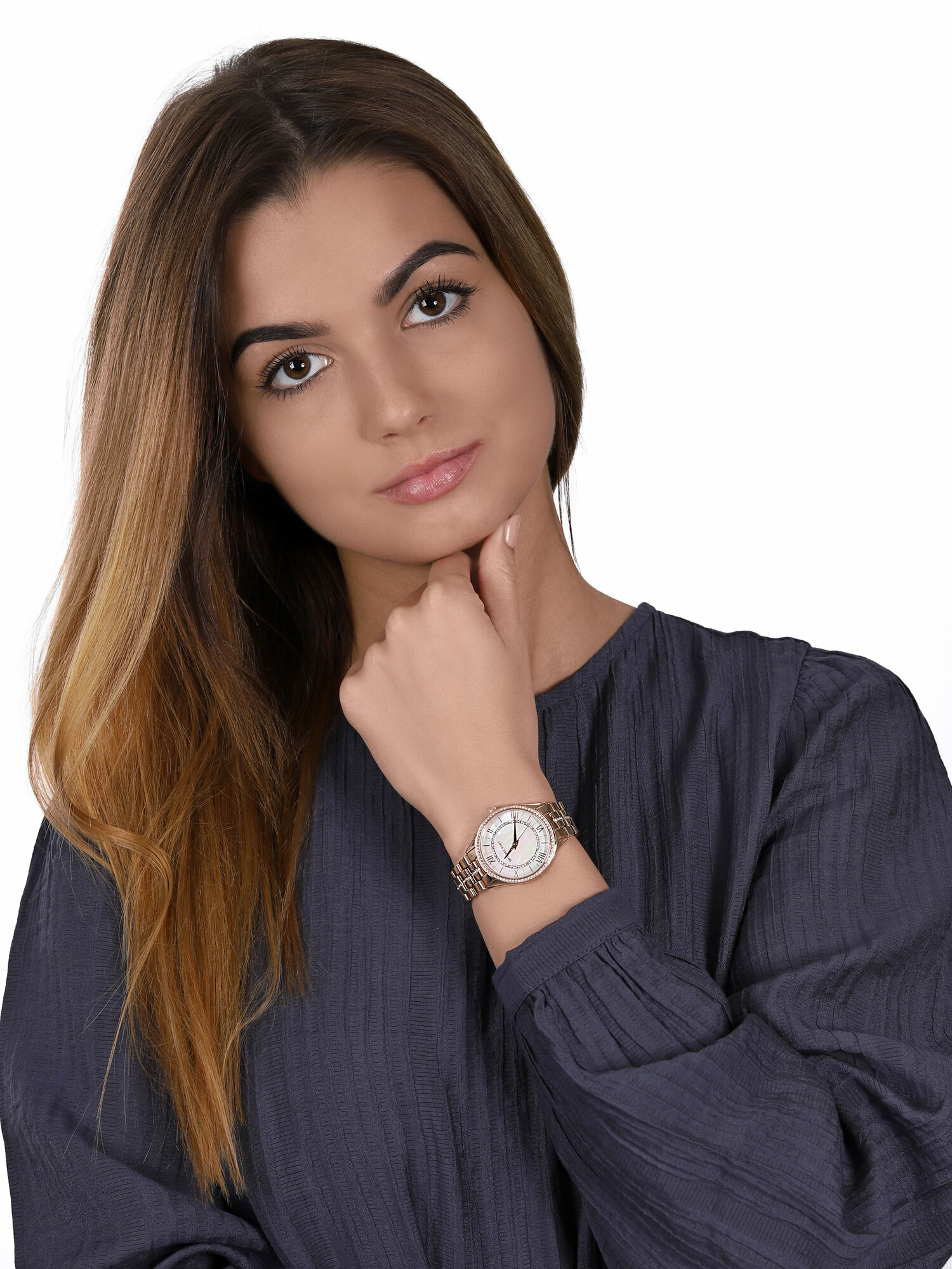 Michael Kors MK3716 Lauryn LAURYN zegarek damski fashion/modowy mineralne - miniatura 2