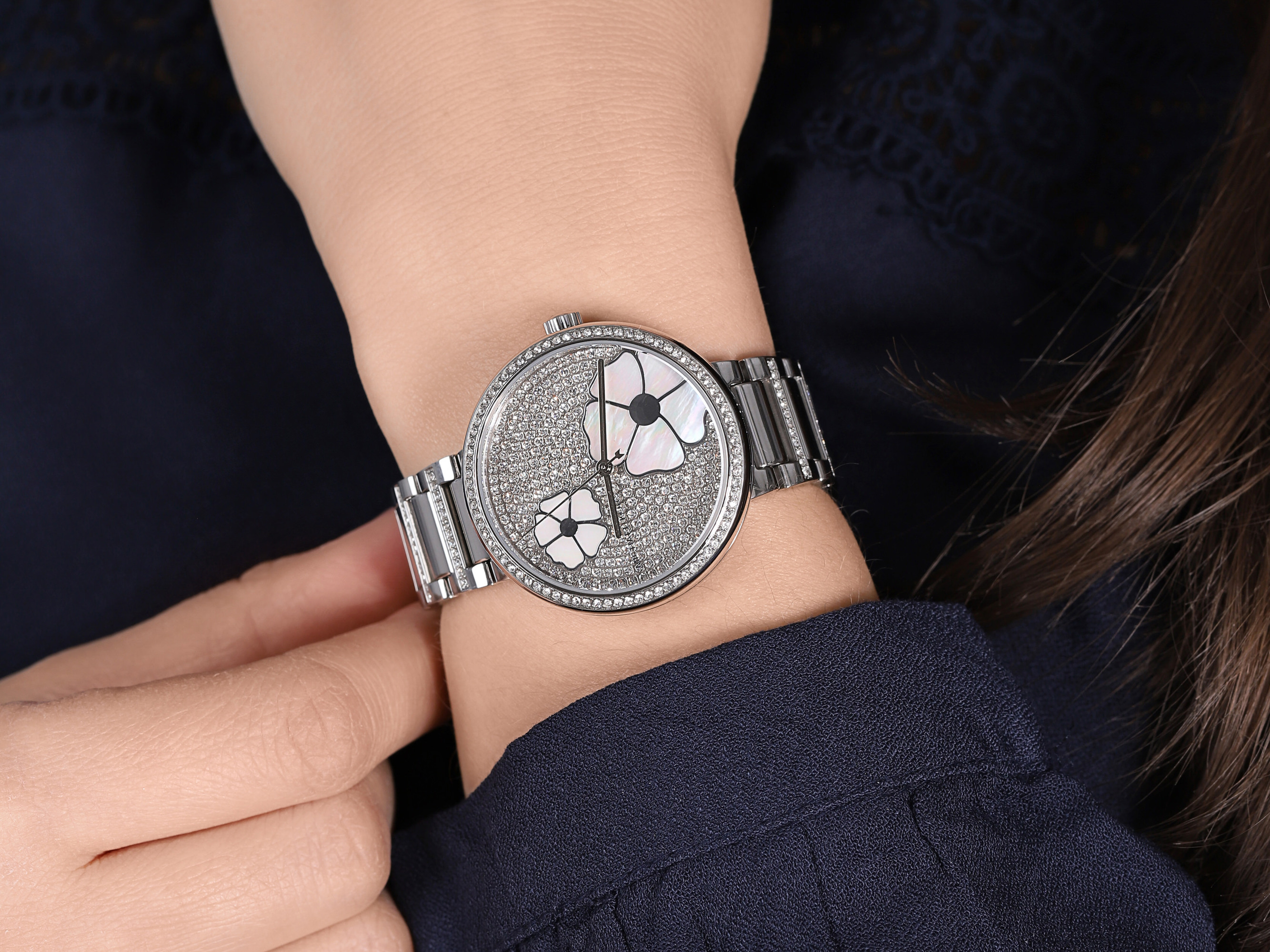 Michael Kors MK3835 Courtney COURTNEY zegarek damski fashion/modowy mineralne - miniatura 4