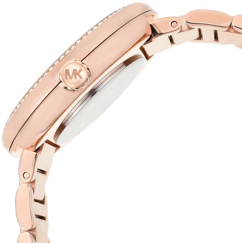Michael Kors MK3836 COURTNEY Damskie fashion-modowy zegarek różowe złoto - miniatura 9