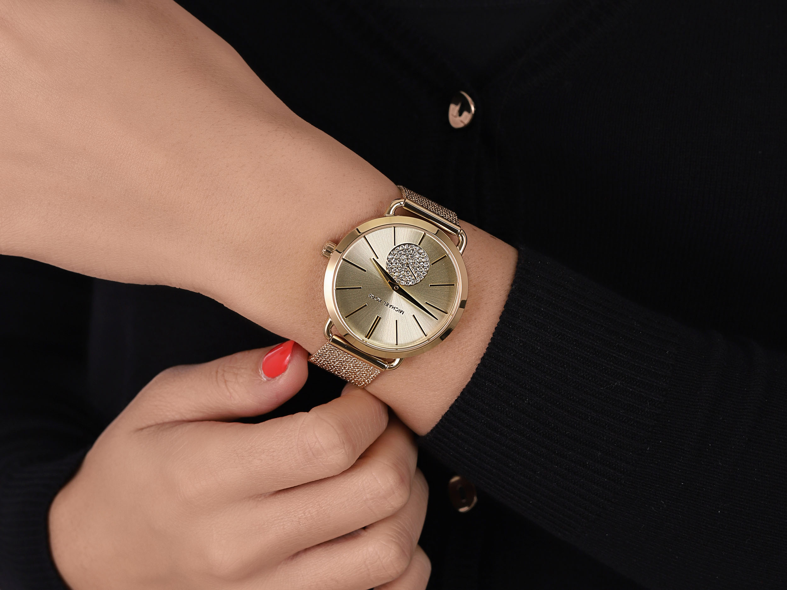 Michael Kors MK3844 damski zegarek Damskie bransoleta - miniatura 4
