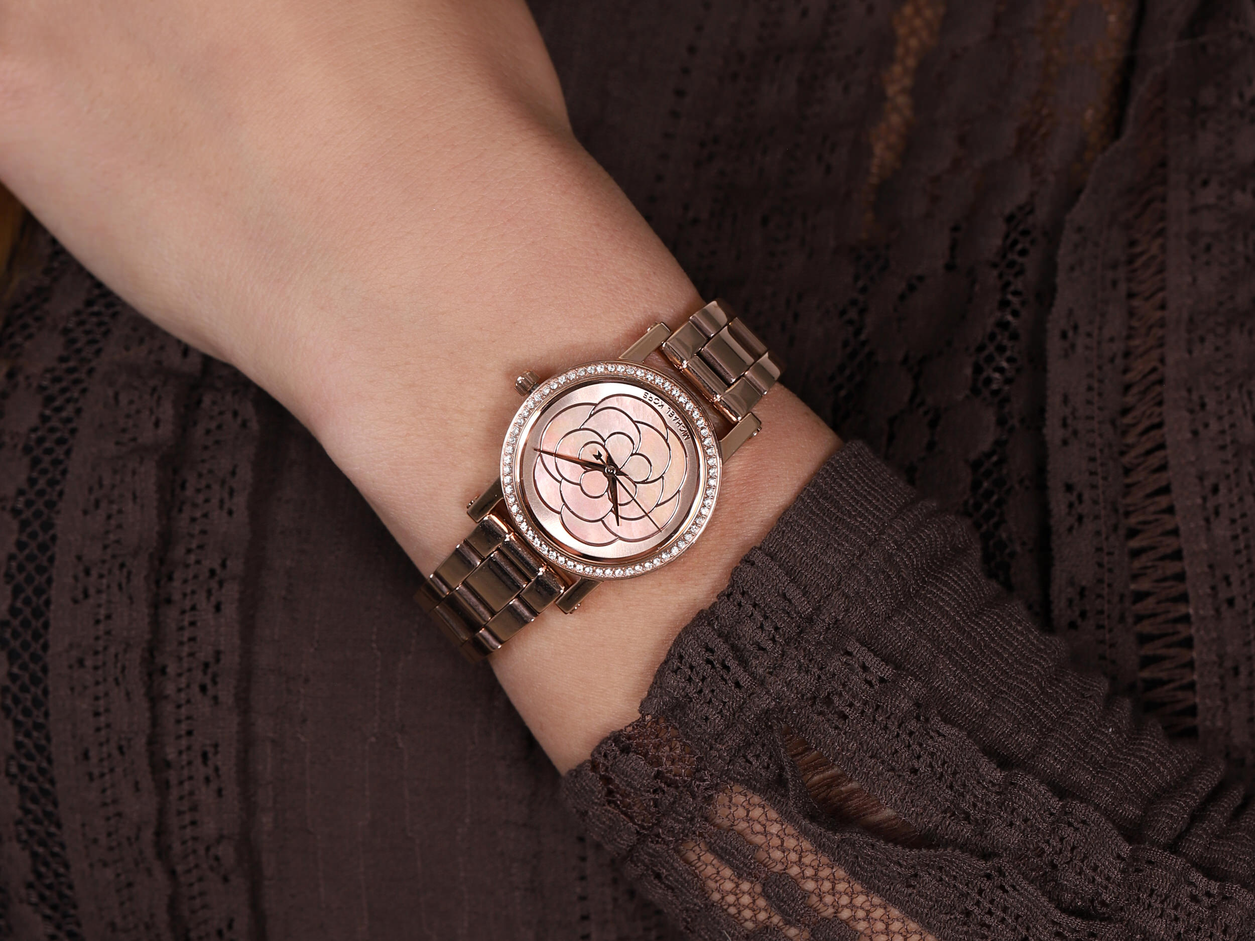 Michael Kors MK3892 zegarek damski fashion/modowy Norie bransoleta - miniatura 4
