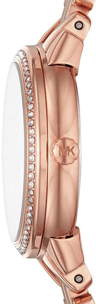 Michael Kors MK4413 ALLIE Damskie klasyczny zegarek różowe złoto - miniatura 9